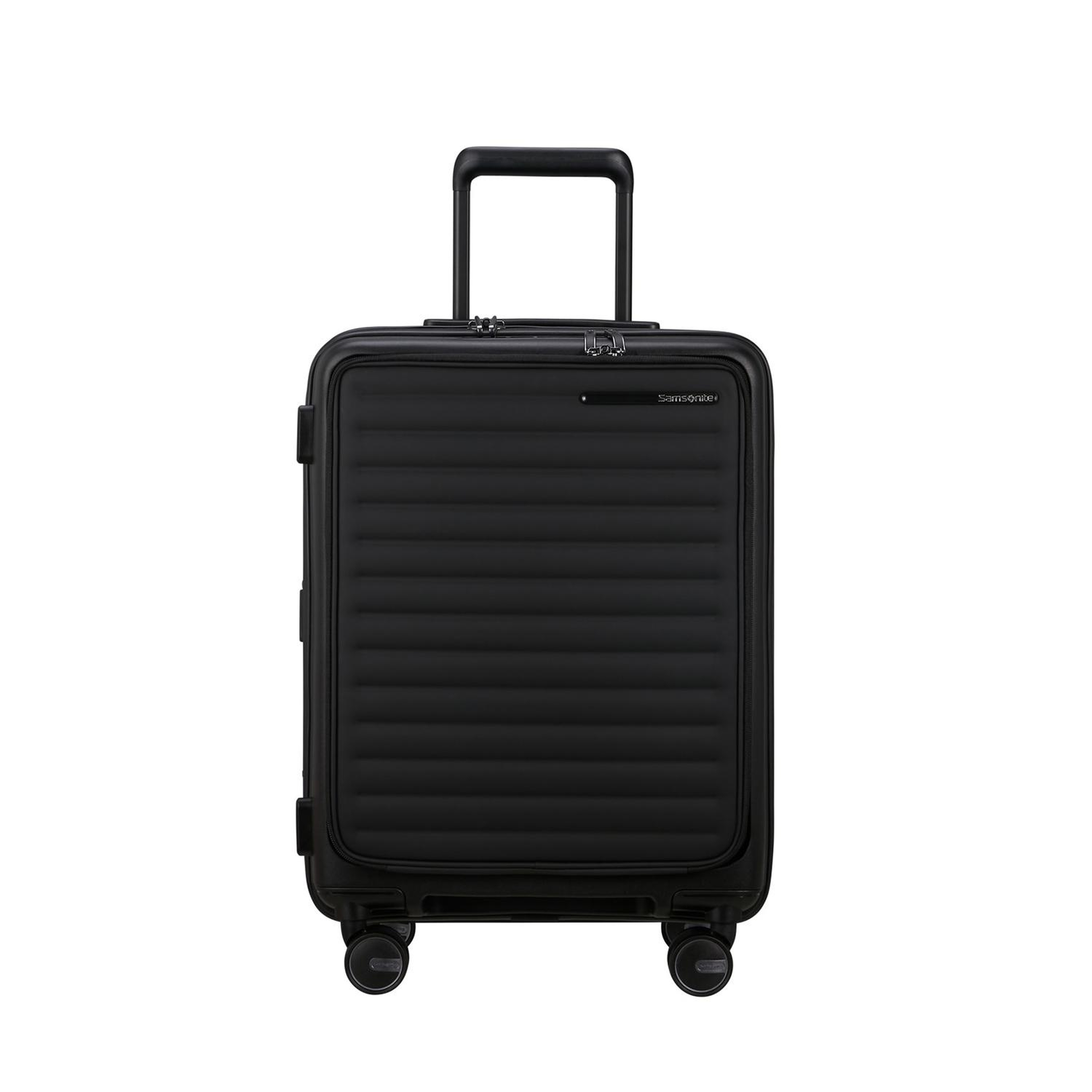 Samsonite Siyah Restackd - Körüklü 55/20 Kabin Boy Valiz