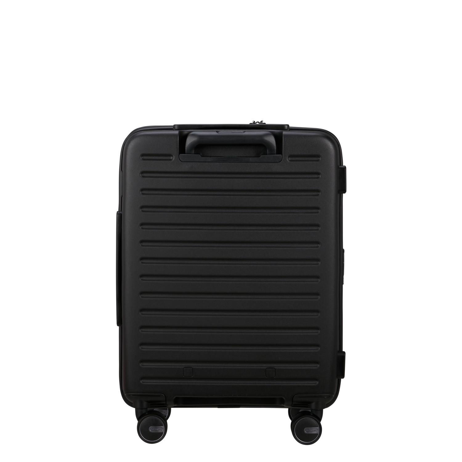 Samsonite Siyah Restackd - Körüklü 55/20 Kabin Boy Valiz