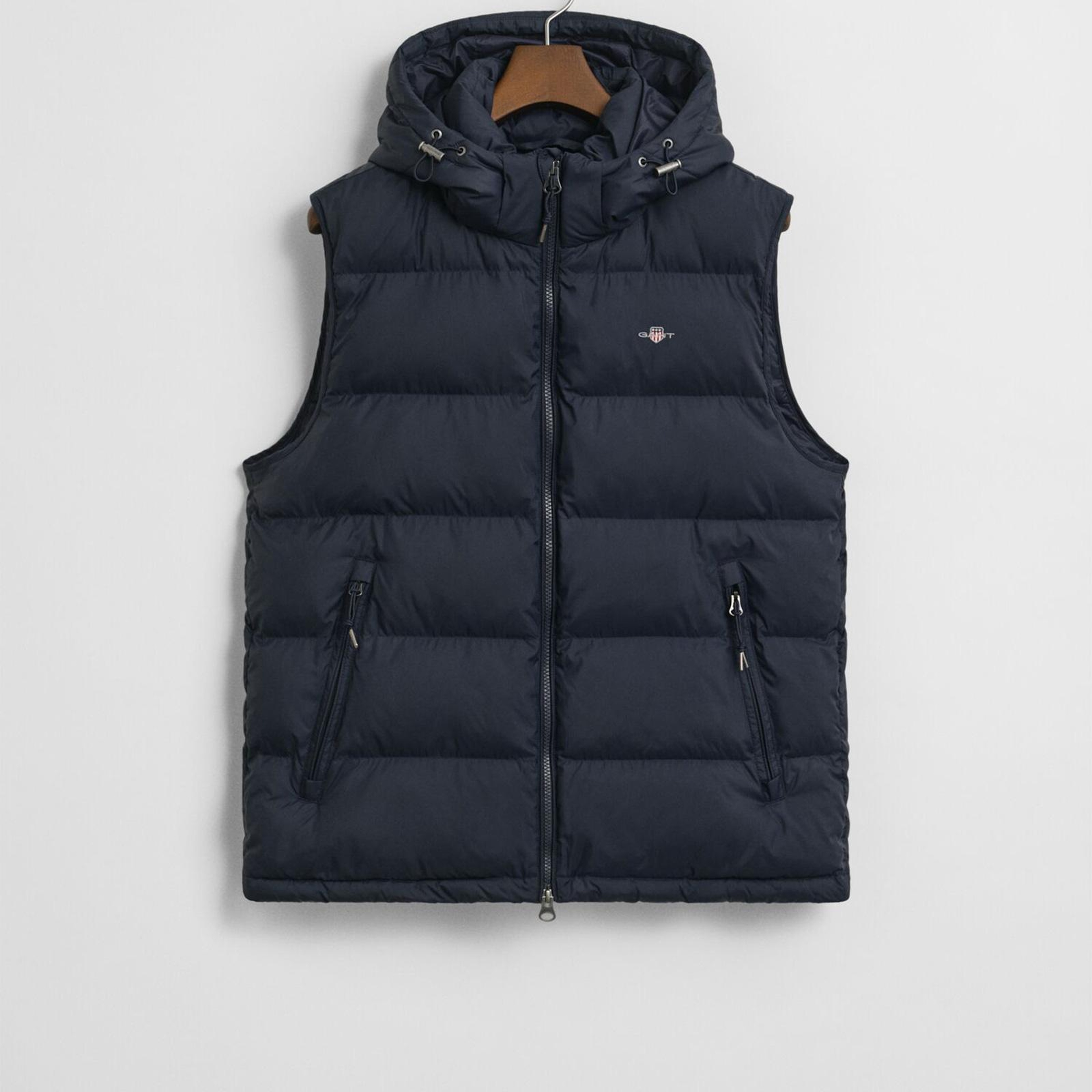 GANT Erkek Lacivert Regular Fit Fermuarlı Yelek