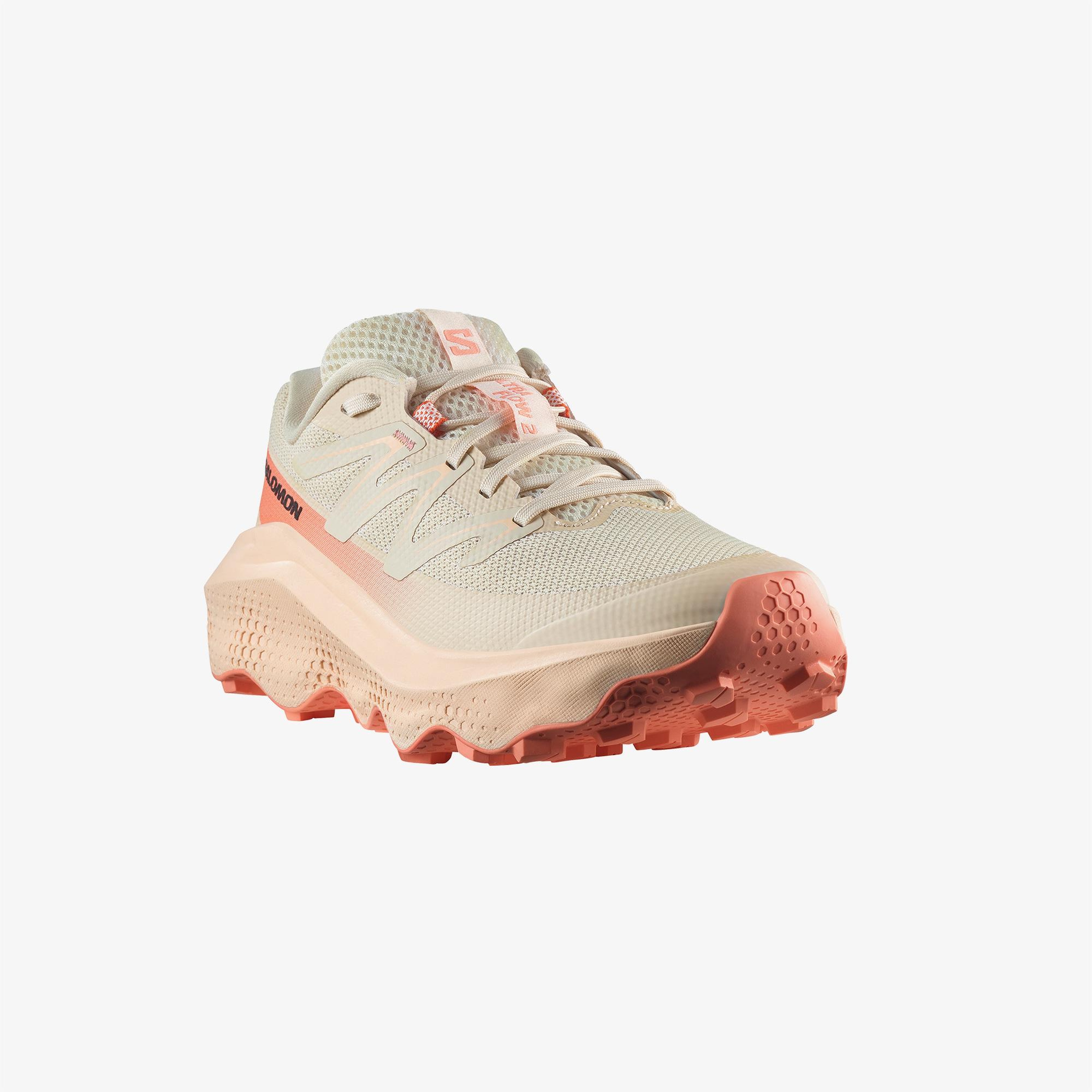 Salomon Ultra Flow 2 Kadın Krem Koşu Ayakkabısı