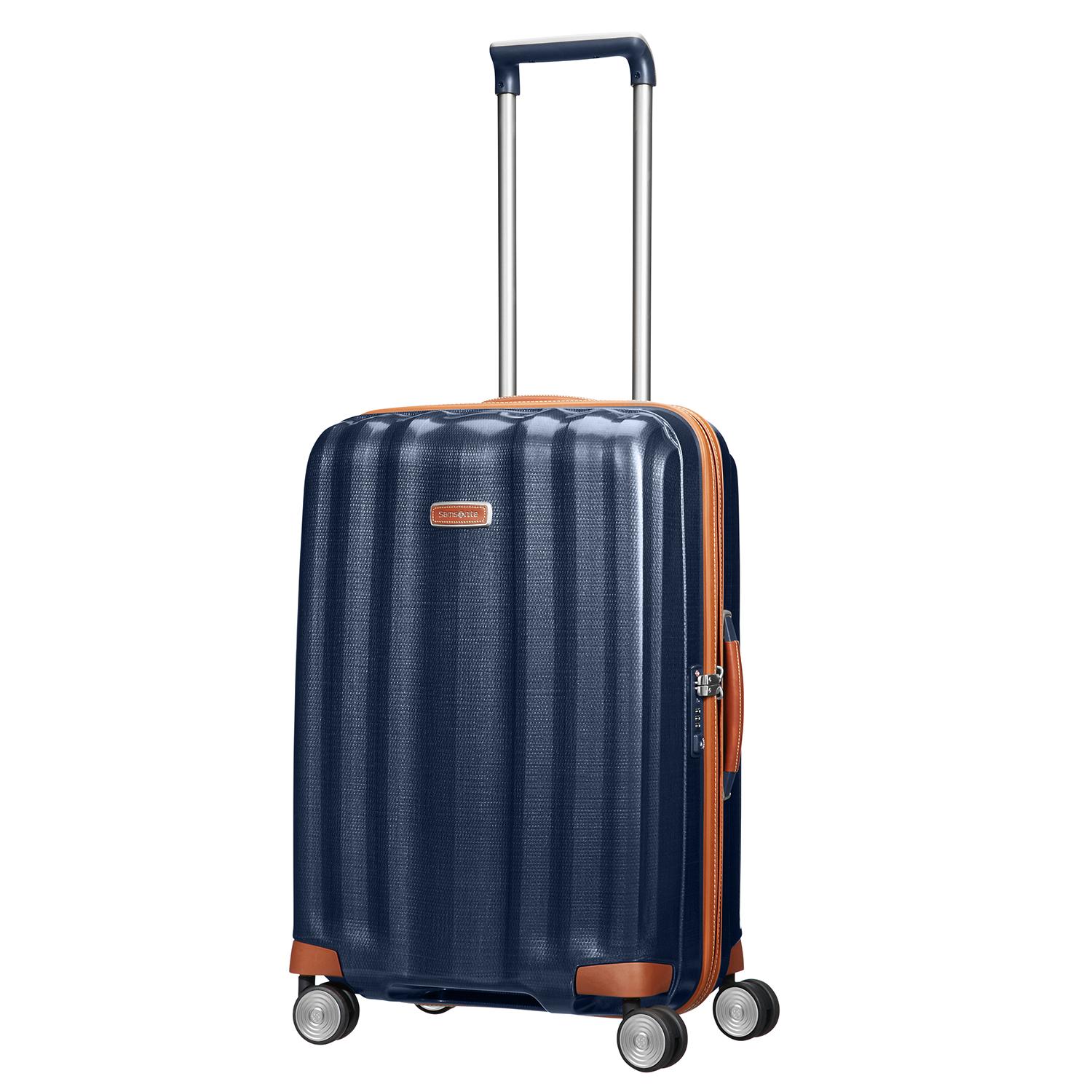 Samsonite Lacivert Lite-Cube Dlx Spinner - 68/25 Orta Boy Valiz