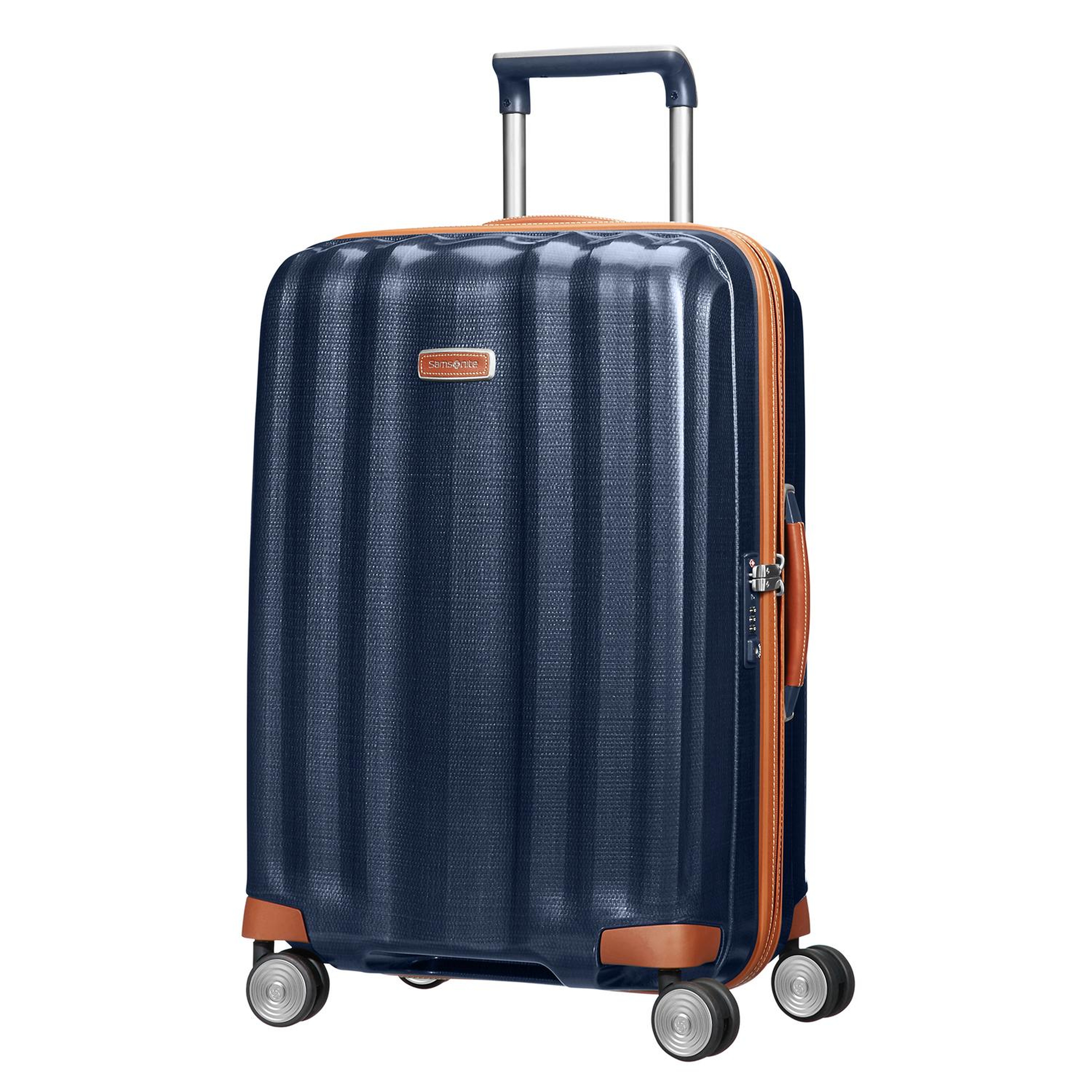 Samsonite Lacivert Lite-Cube Dlx Spinner - 68/25 Orta Boy Valiz