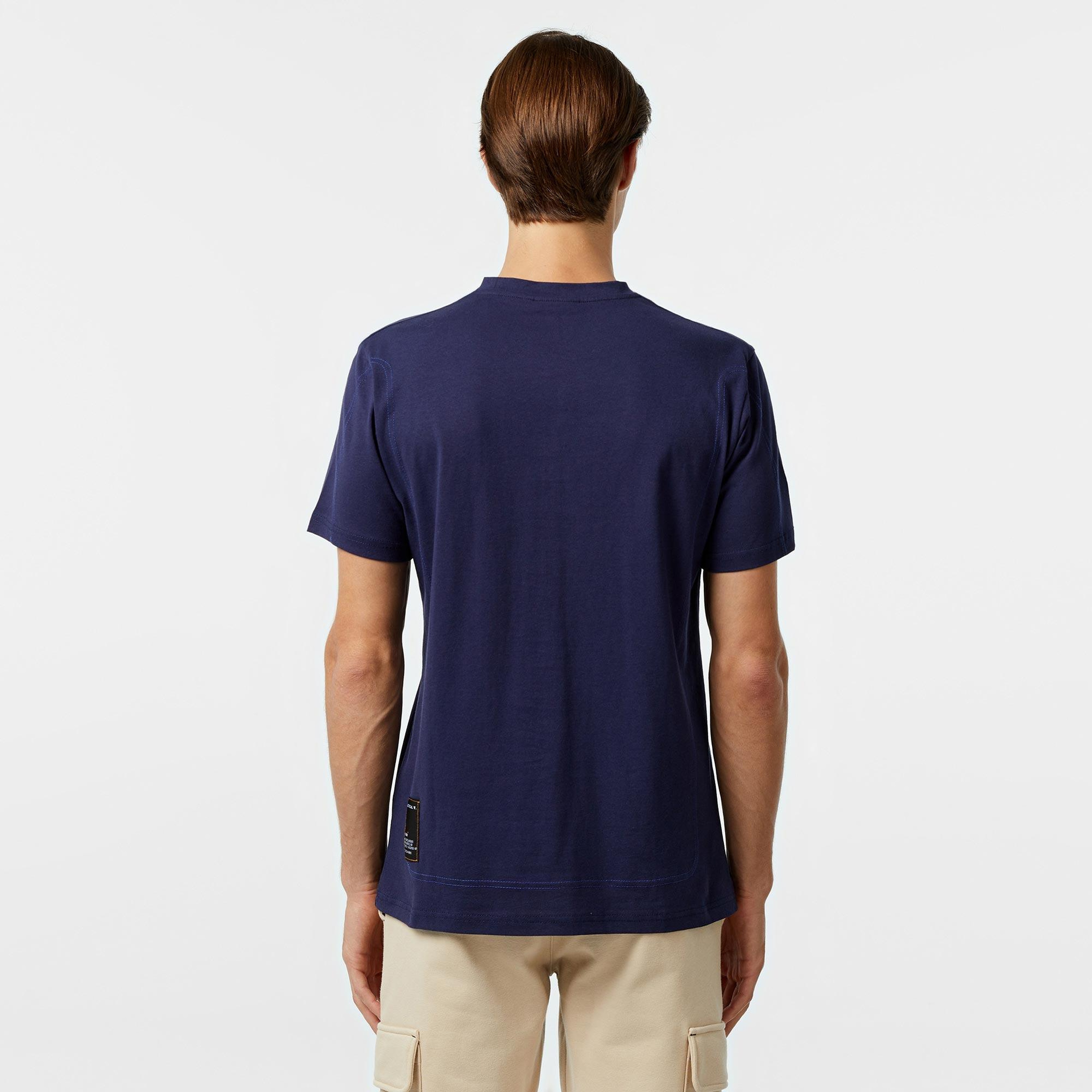 Tactical Wolves C-128 Erkek Mavi T-Shirt