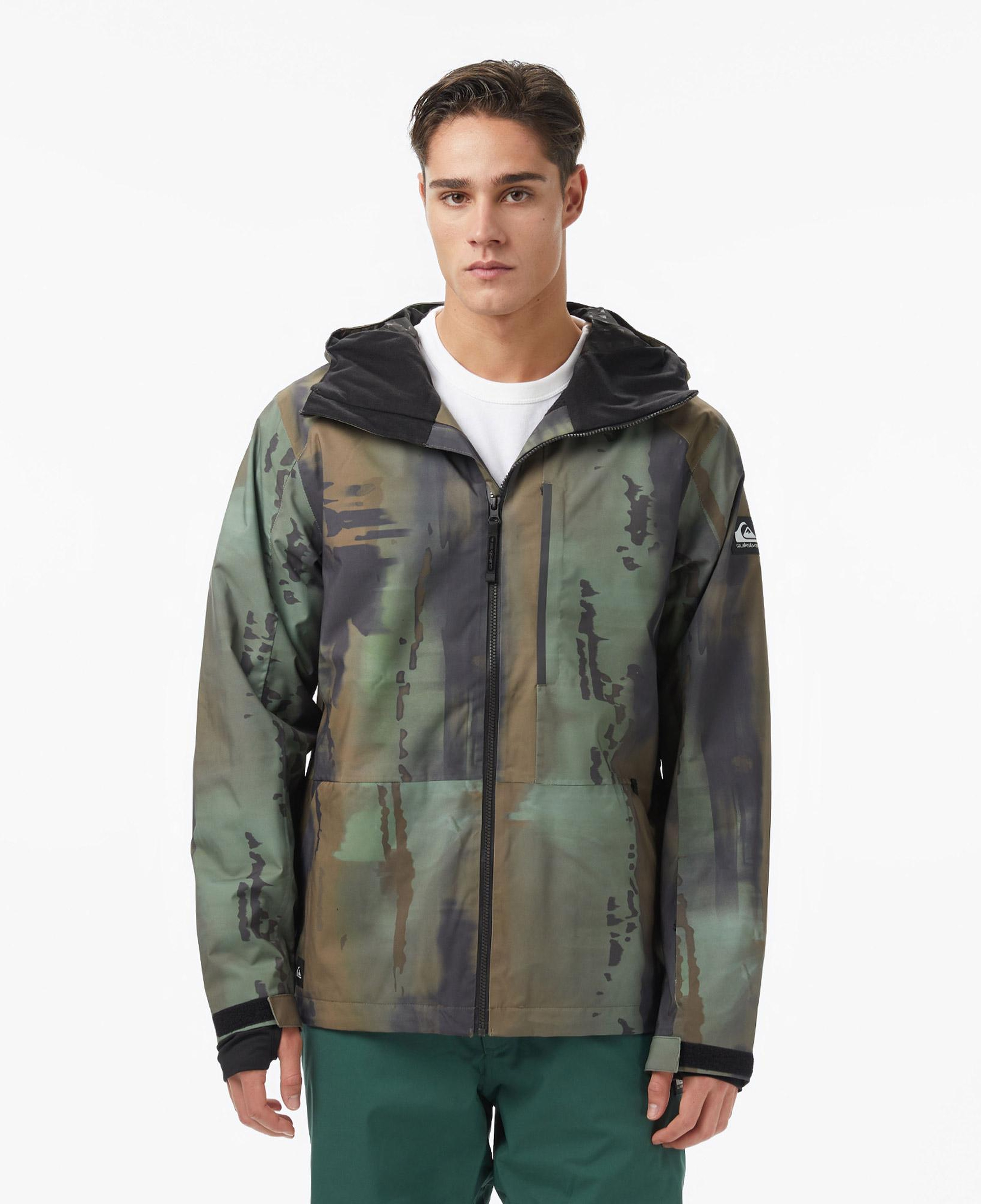Quiksilver Muldrow 20K Erkek Yeşil Kayak Montu