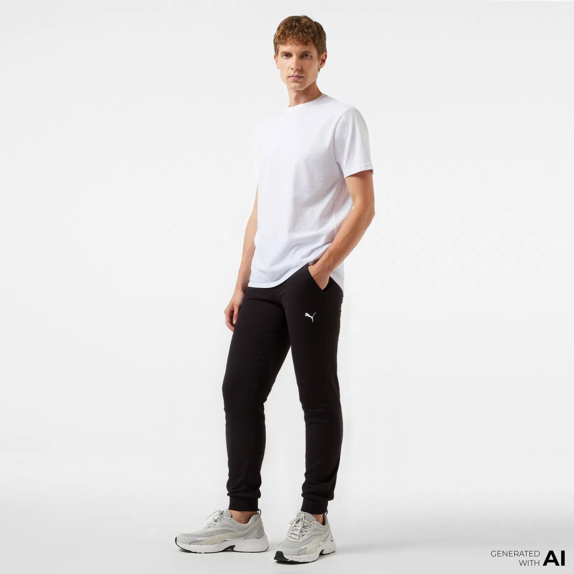 Puma Rad/Cal Dk Unisex Siyah Eşofman Altı