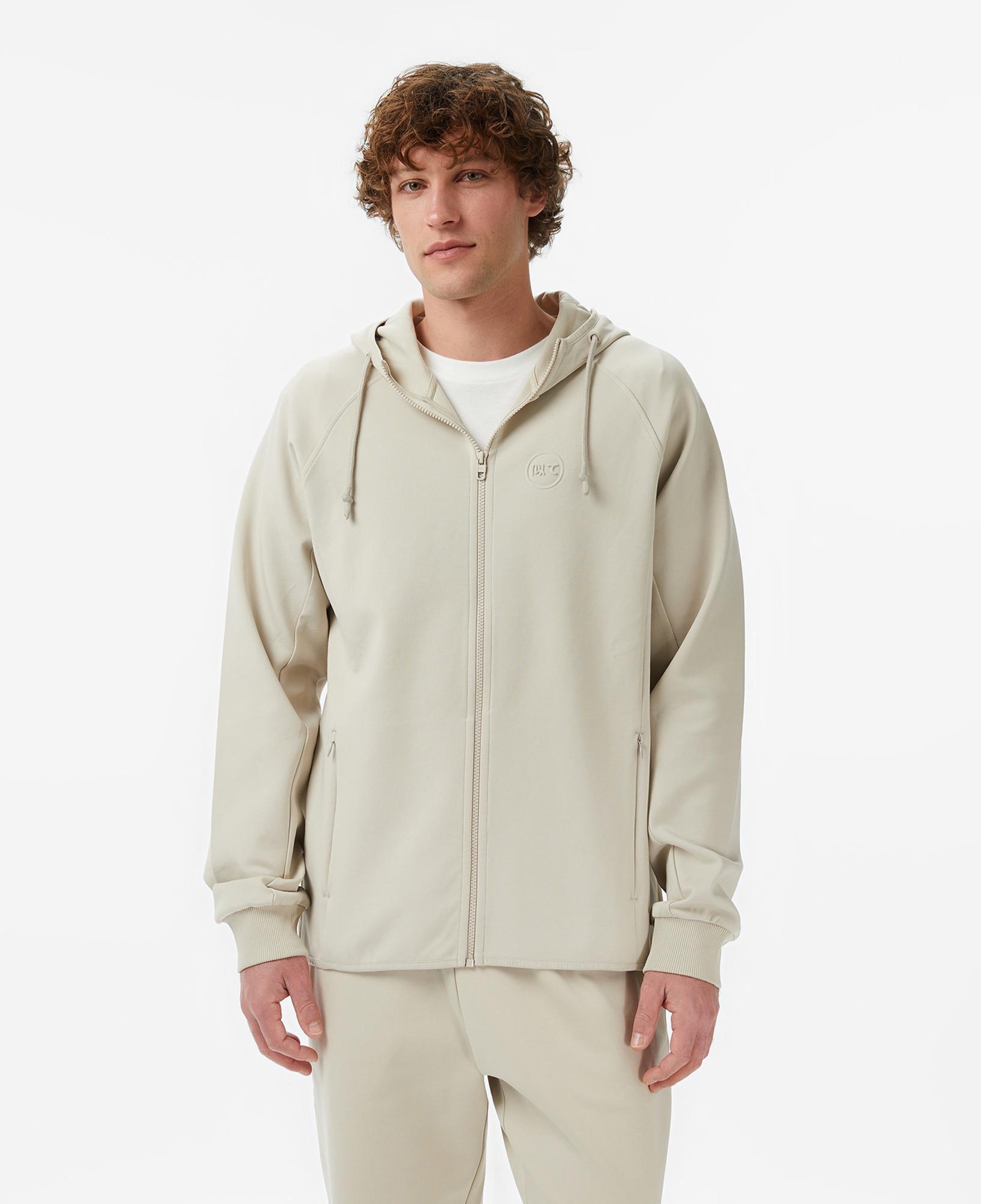 UNITED4 Regular Fit Erkek Krem Sweatshirt