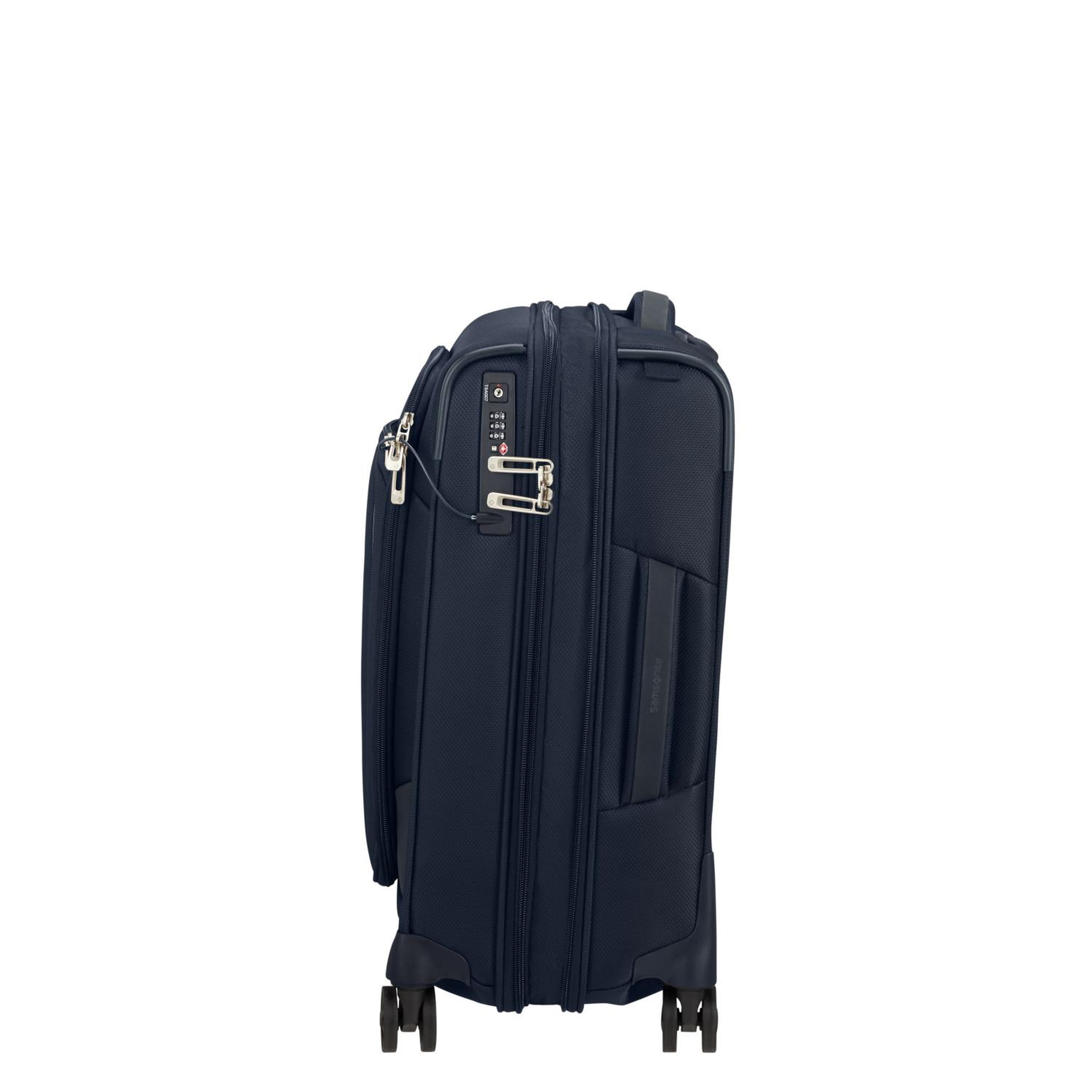 Samsonite Lacivert Respark-Spinner - Körüklü 55/20 Kabin Boy Valiz