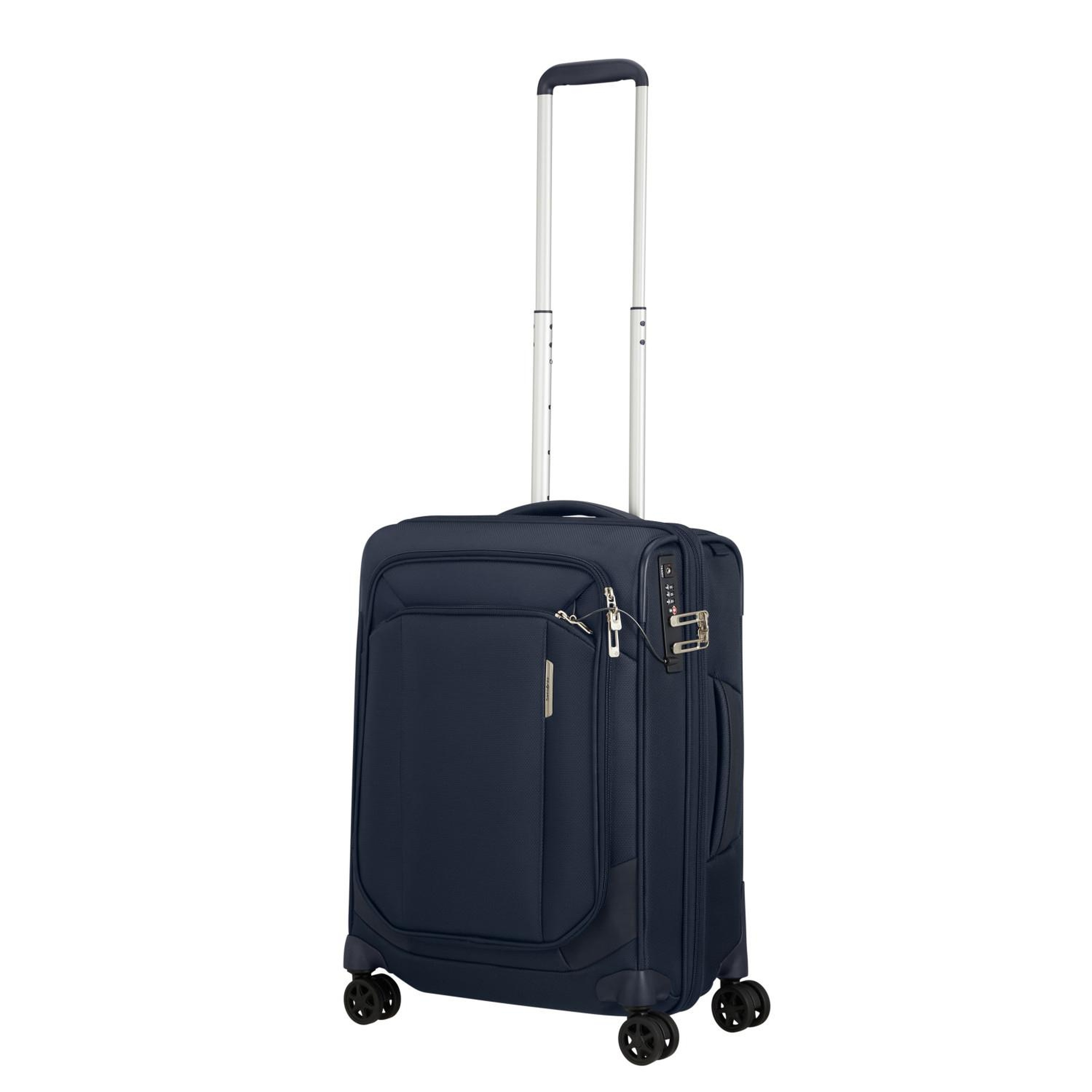 Samsonite Lacivert Respark-Spinner - Körüklü 55/20 Kabin Boy Valiz
