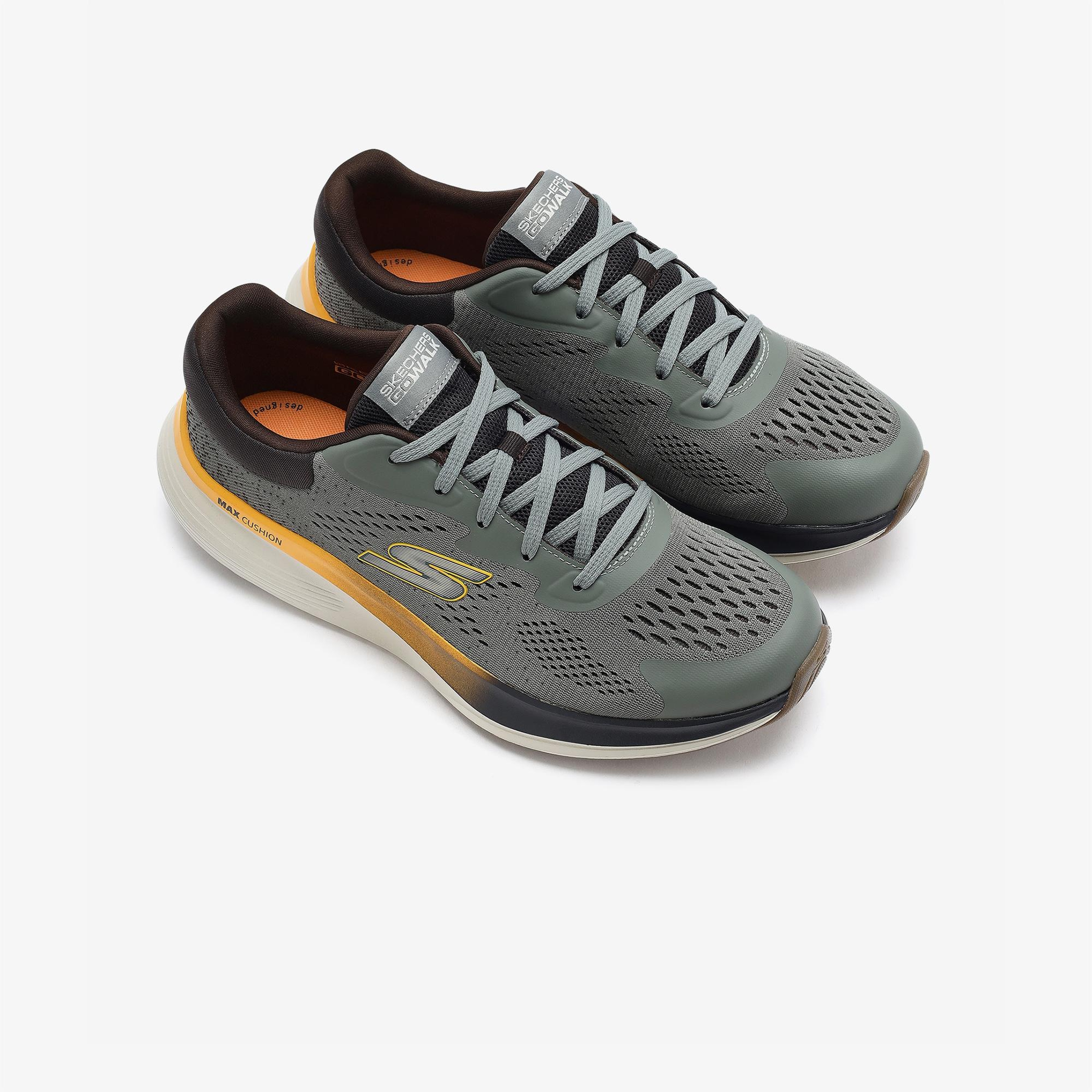 Skechers Go Walk Max Walker Augustus Erkek Yeşil Yürüyüş Ayakkabısı