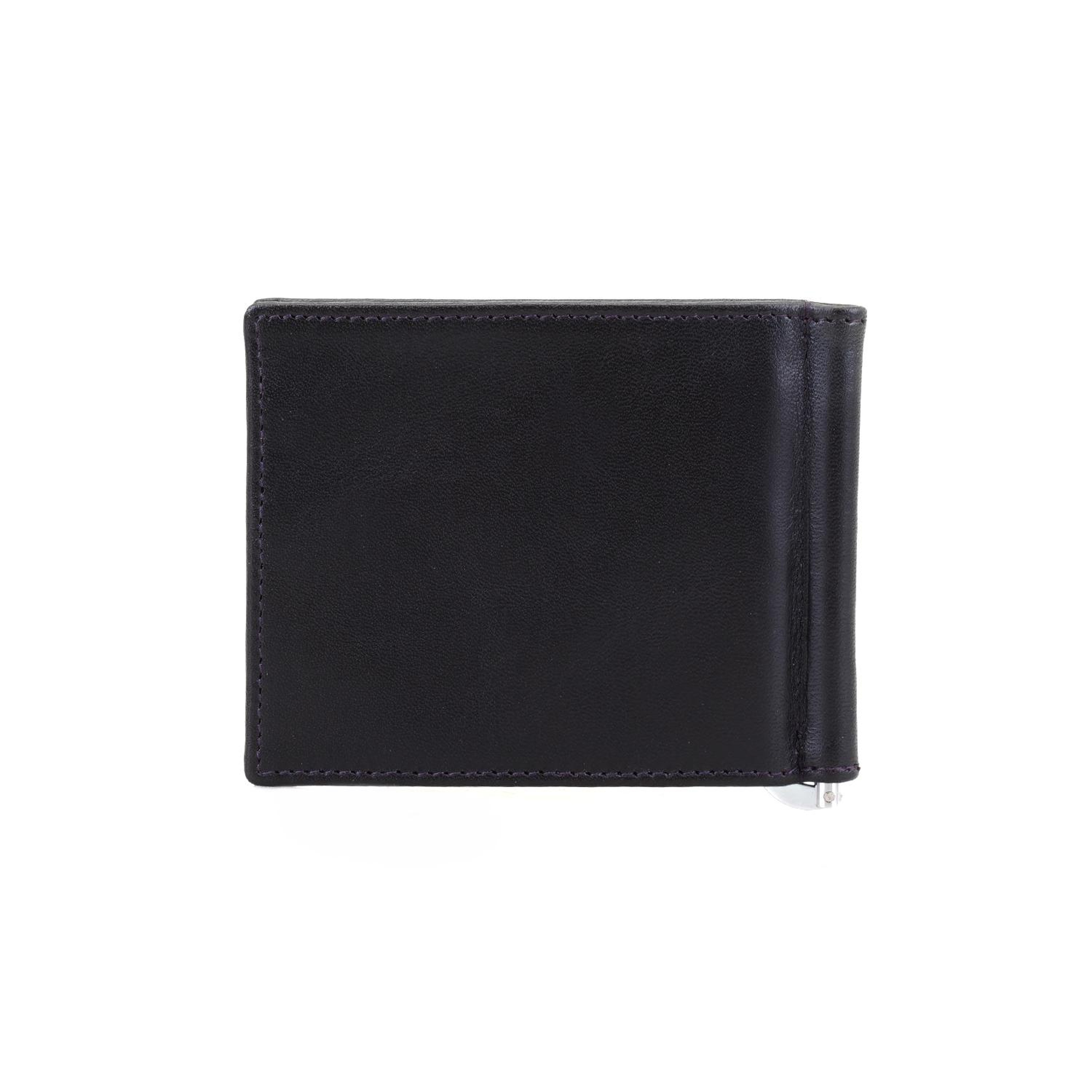 Kahve Erkek Para Klipsli Deri Cüzdan / Kartlık