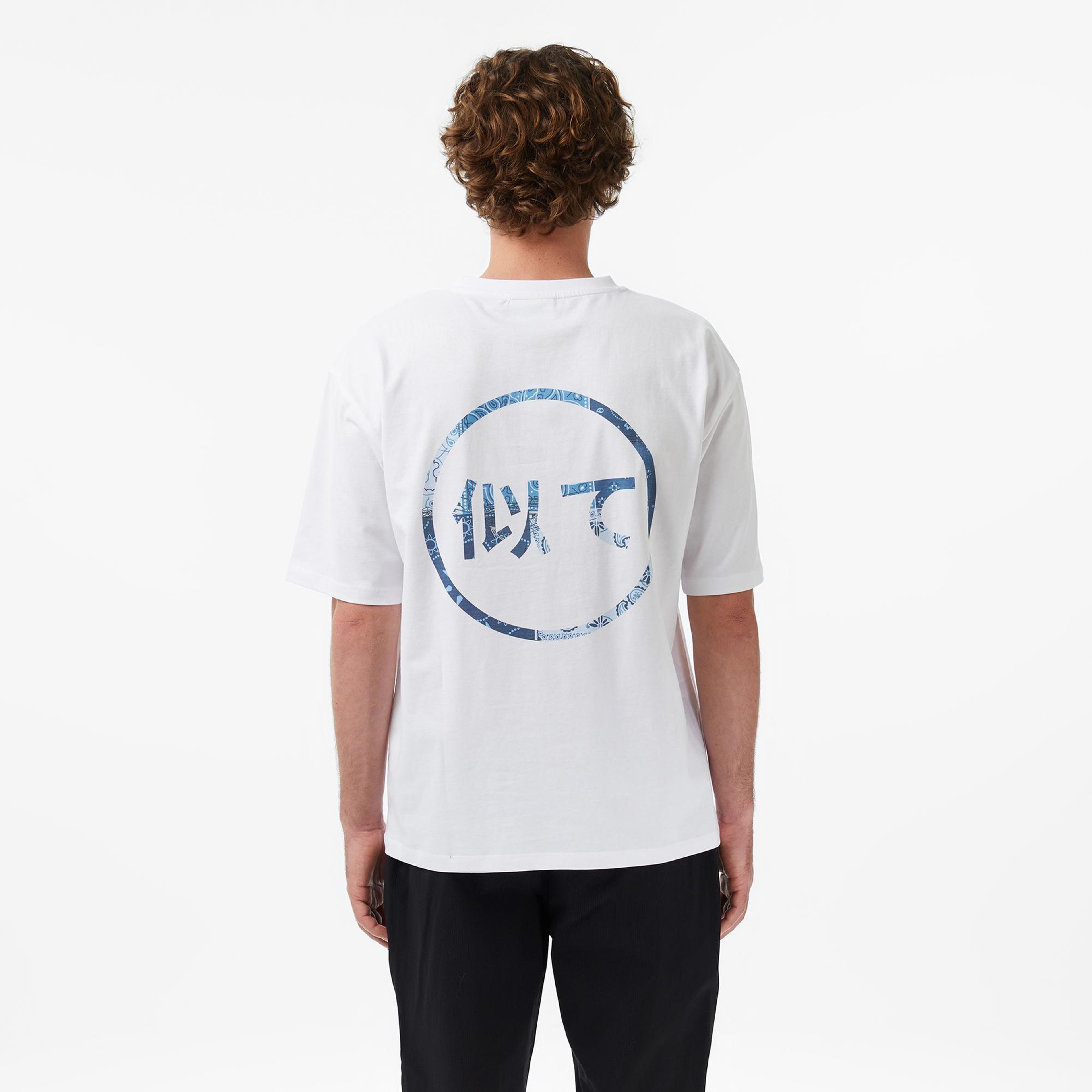 UNITED4 Regular Fit Erkek Bej T-Shirt