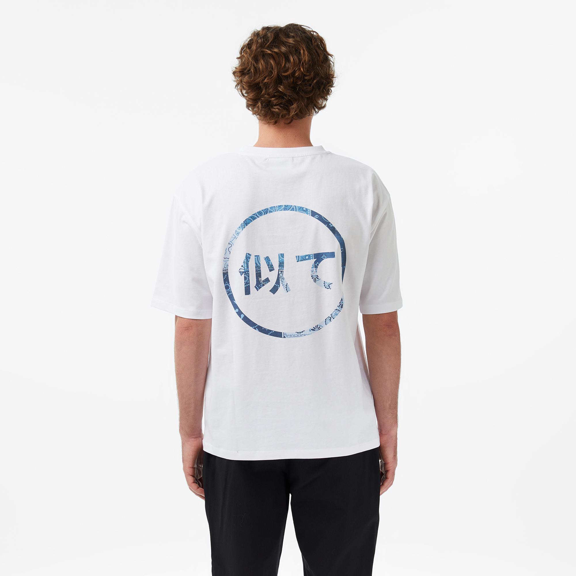 UNITED4 Regular Fit Erkek Bej T-Shirt