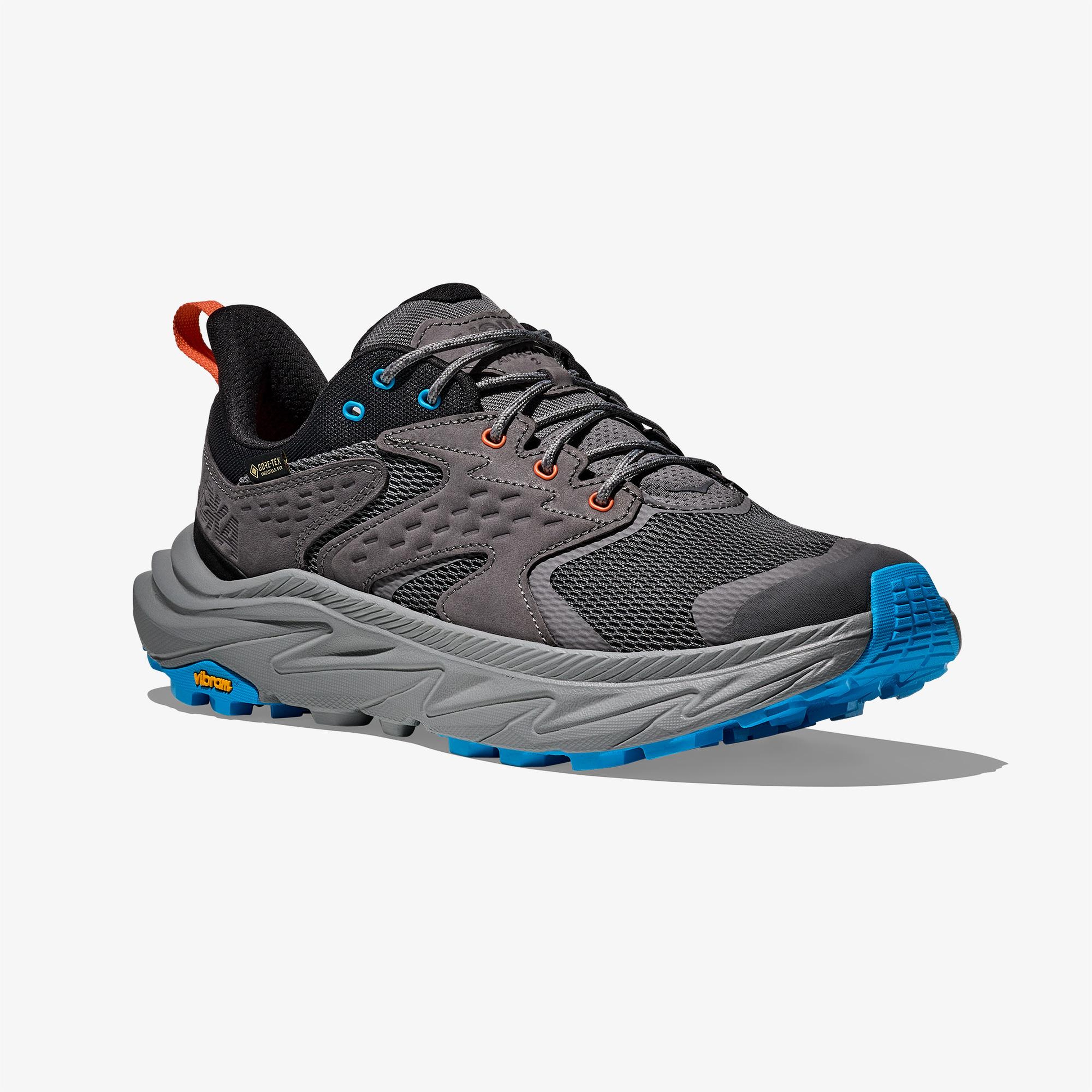 Hoka Anacapa 2 Low Gore-Tex Erkek Gri Koşu Ayakkabısı