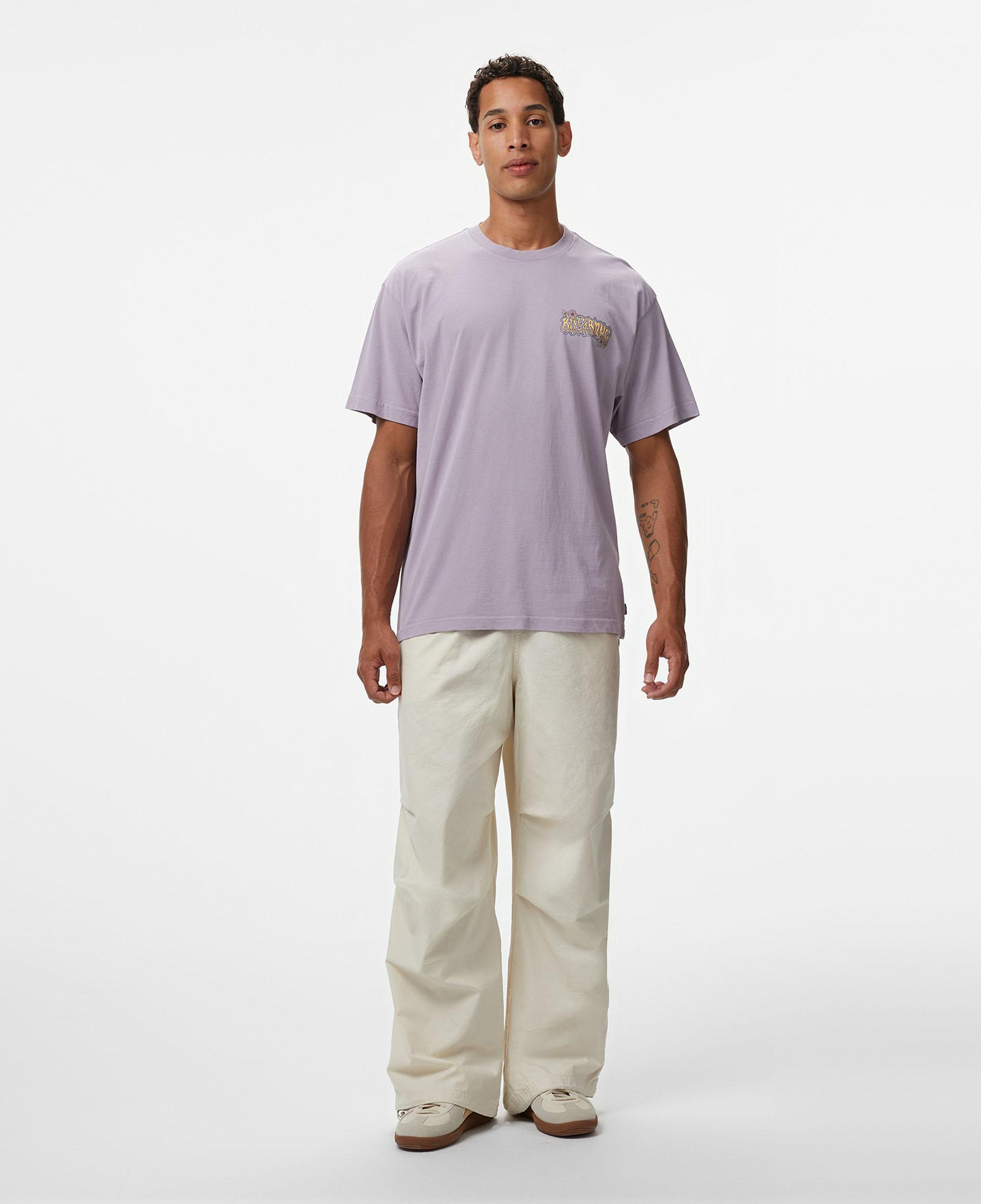 Billabong Hi Tide Erkek Mor T-Shirt