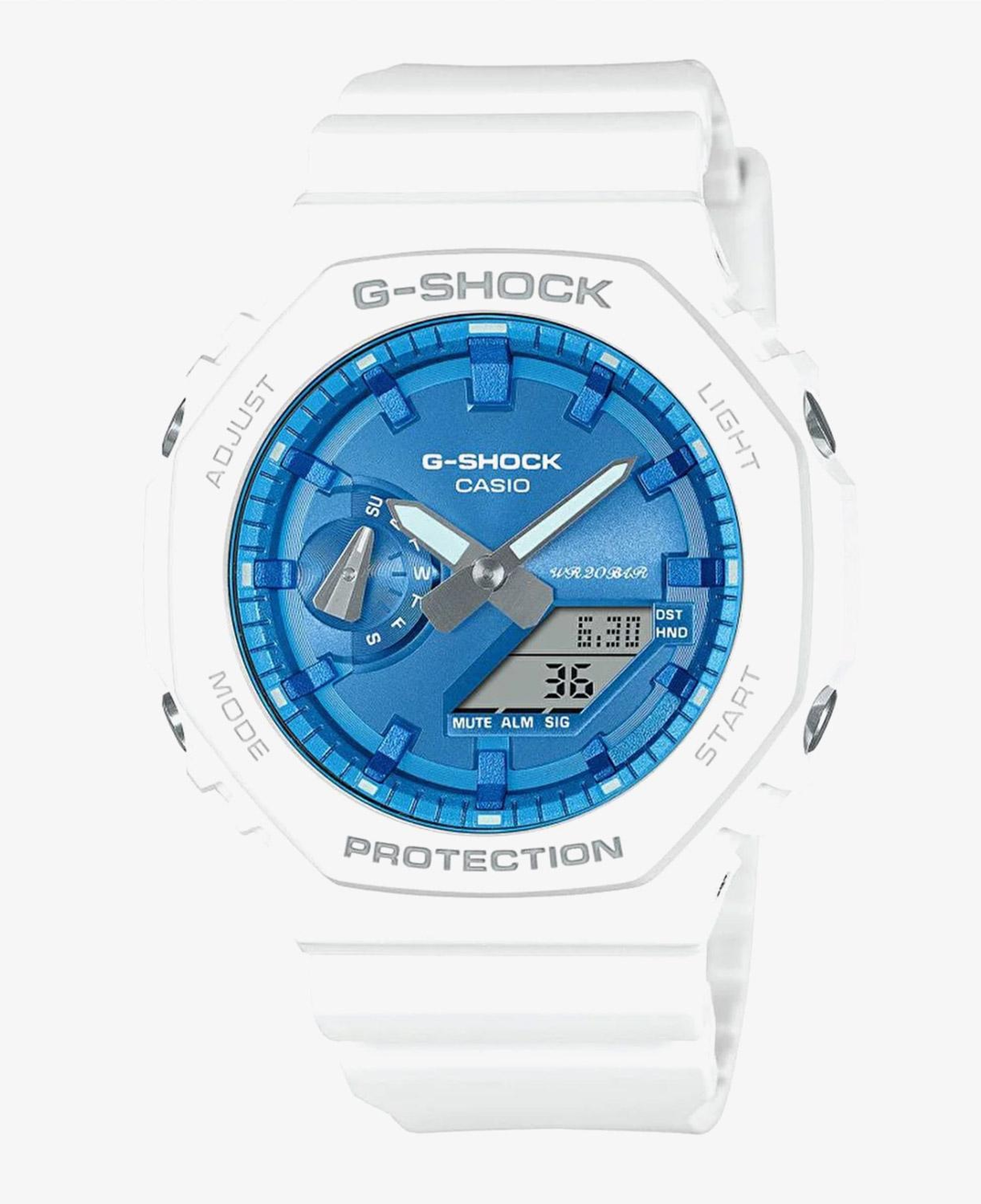 Casio GaB001Cbrs6Adr Erkek Beyaz Kol Saati