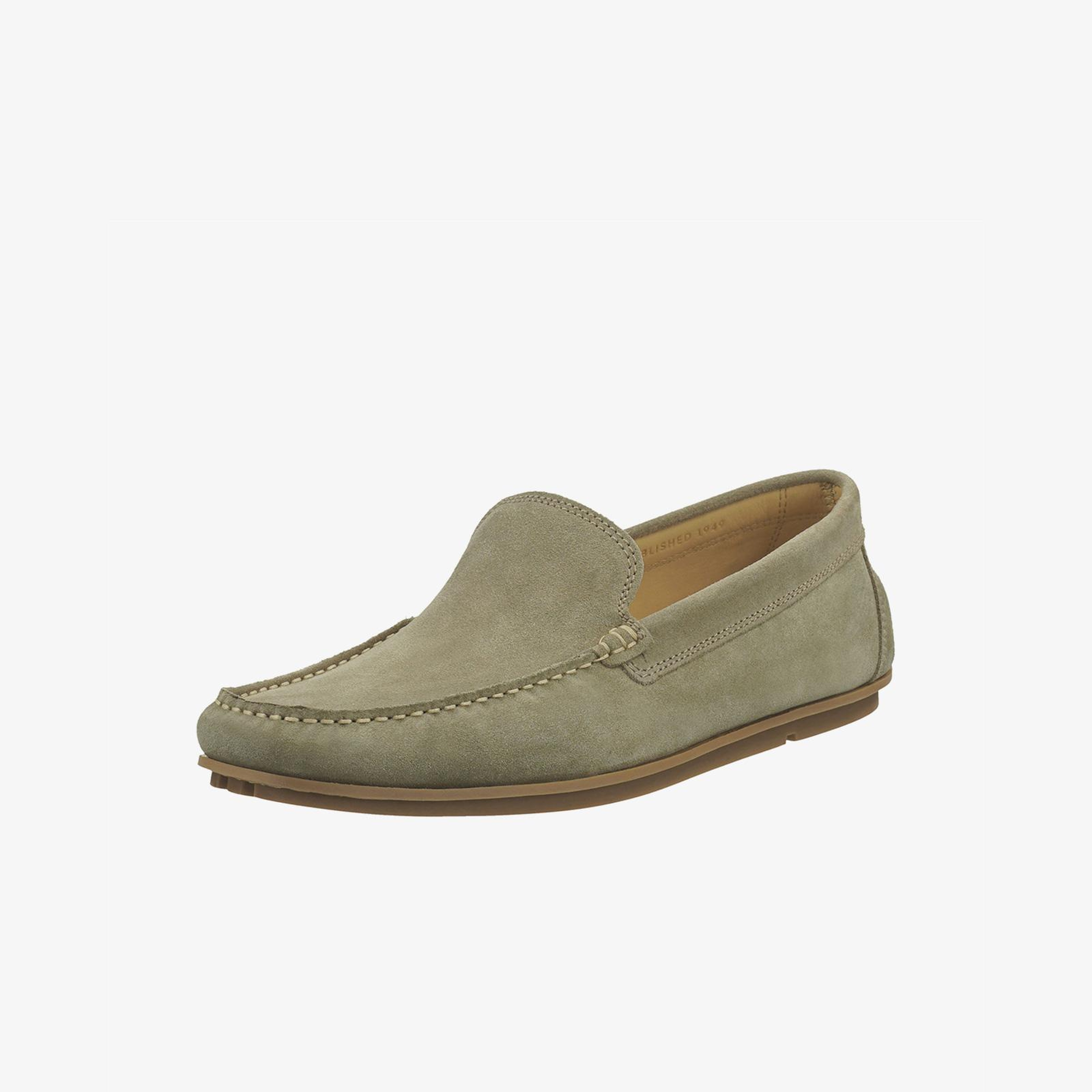 GANT Erkek Yeşil Süet Loafer