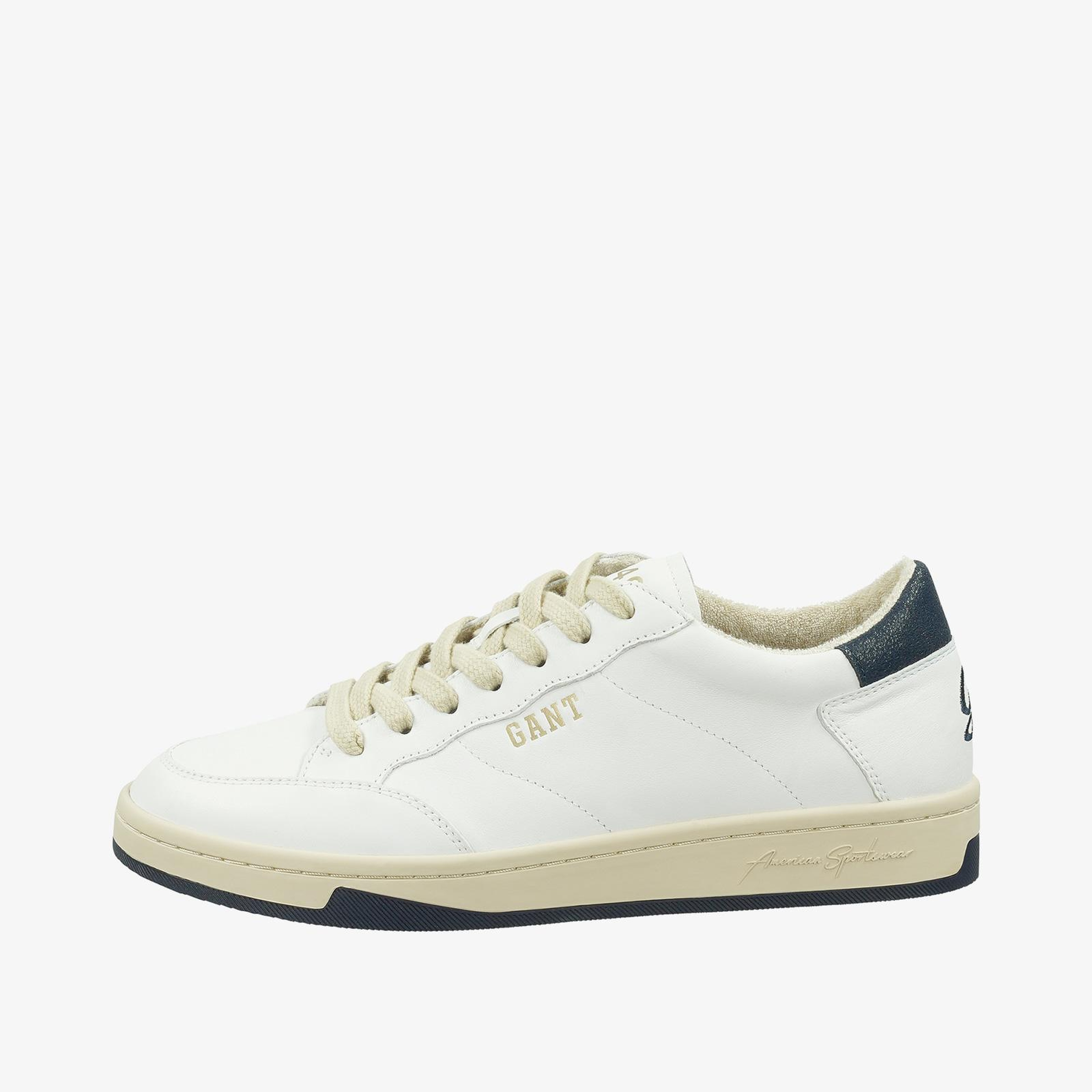 GANT Erkek Beyaz Deri Sneaker