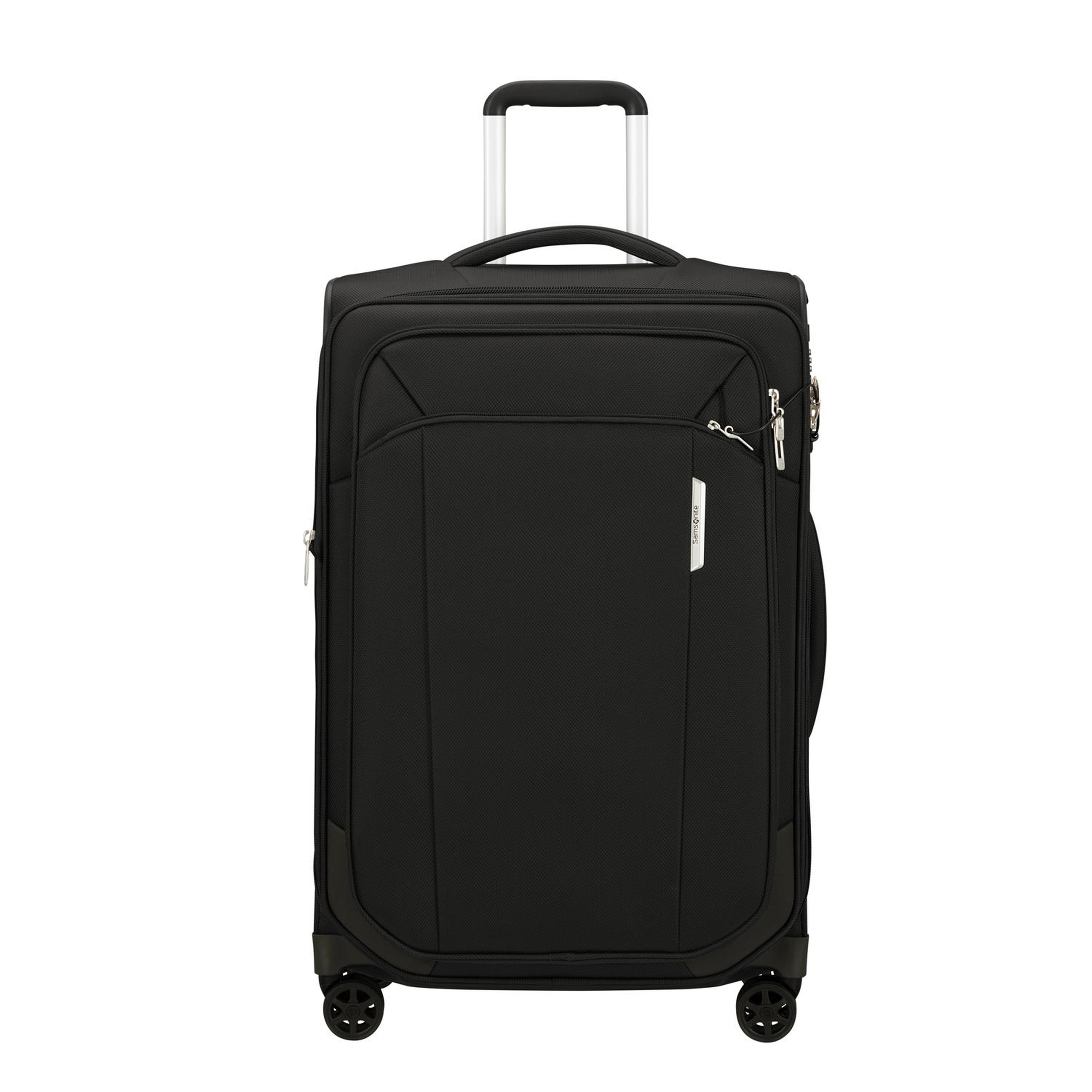 Samsonite Siyah Respark Spinner - Körüklü 67/24 Orta Boy Valiz