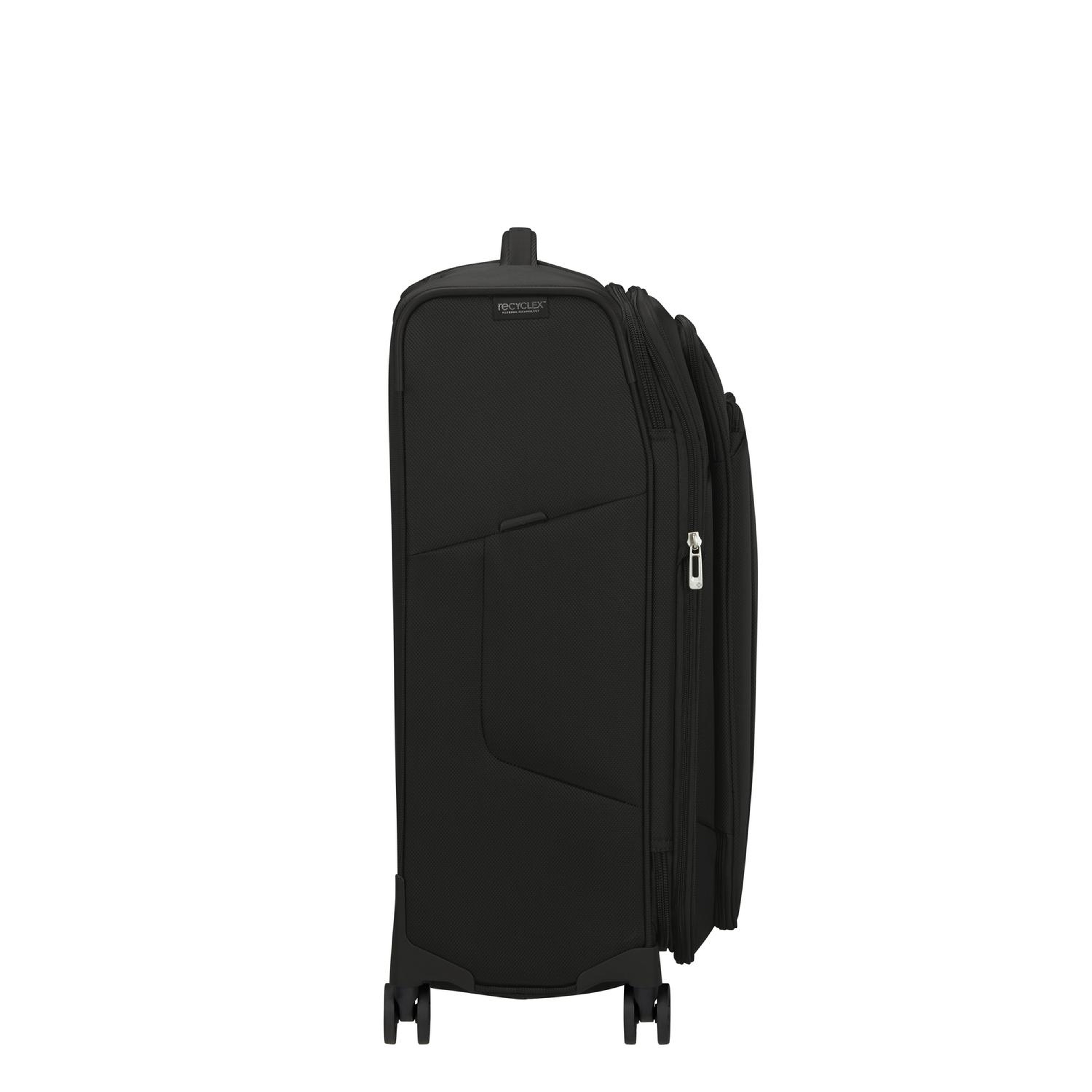 Samsonite Siyah Respark Spinner - Körüklü 67/24 Orta Boy Valiz