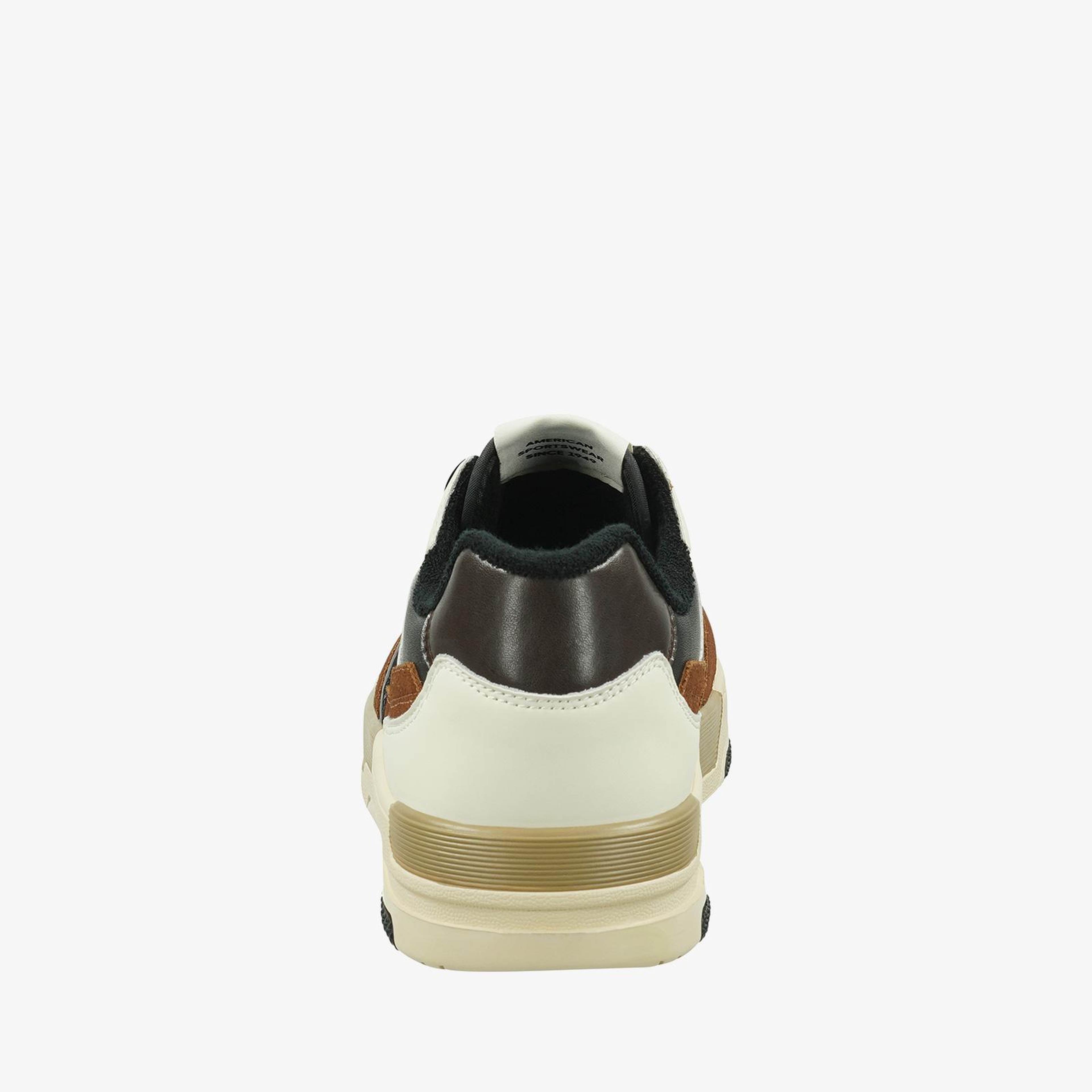 GANT Erkek Kahverengi Deri Logolu Sneaker