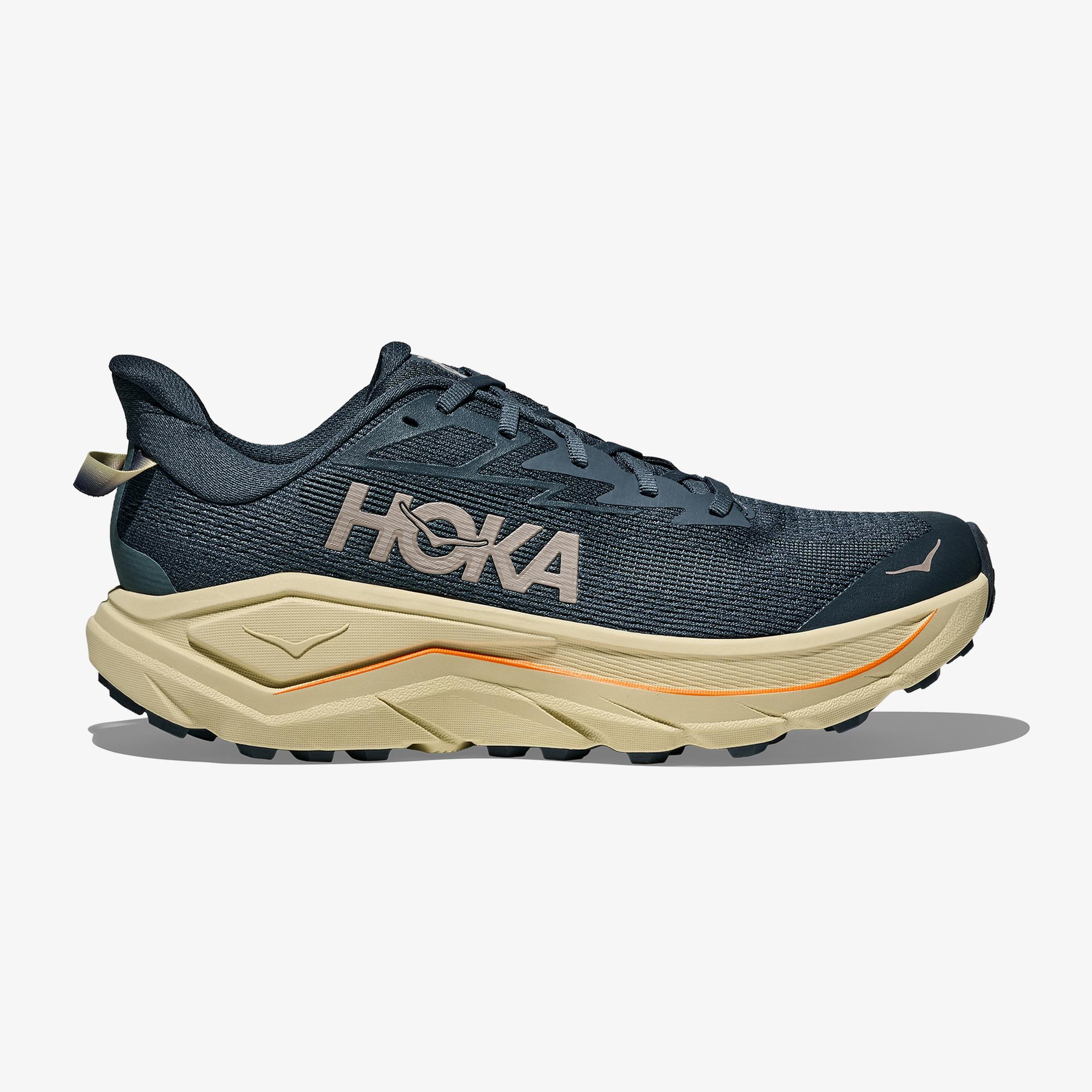 Hoka Challenger 8 Erkek Gri Arazi Koşu Ayakkabısı