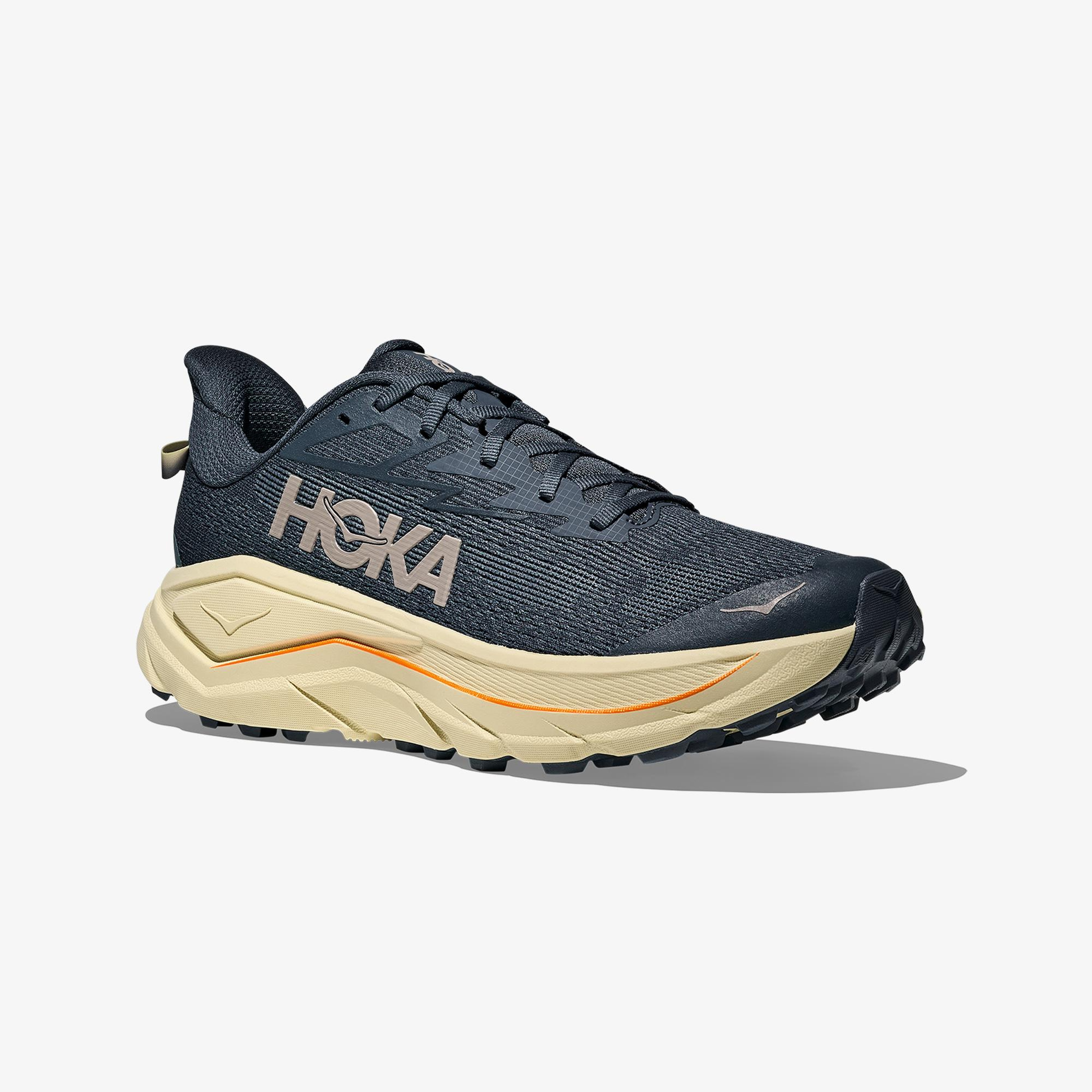 Hoka Challenger 8 Erkek Gri Arazi Koşu Ayakkabısı