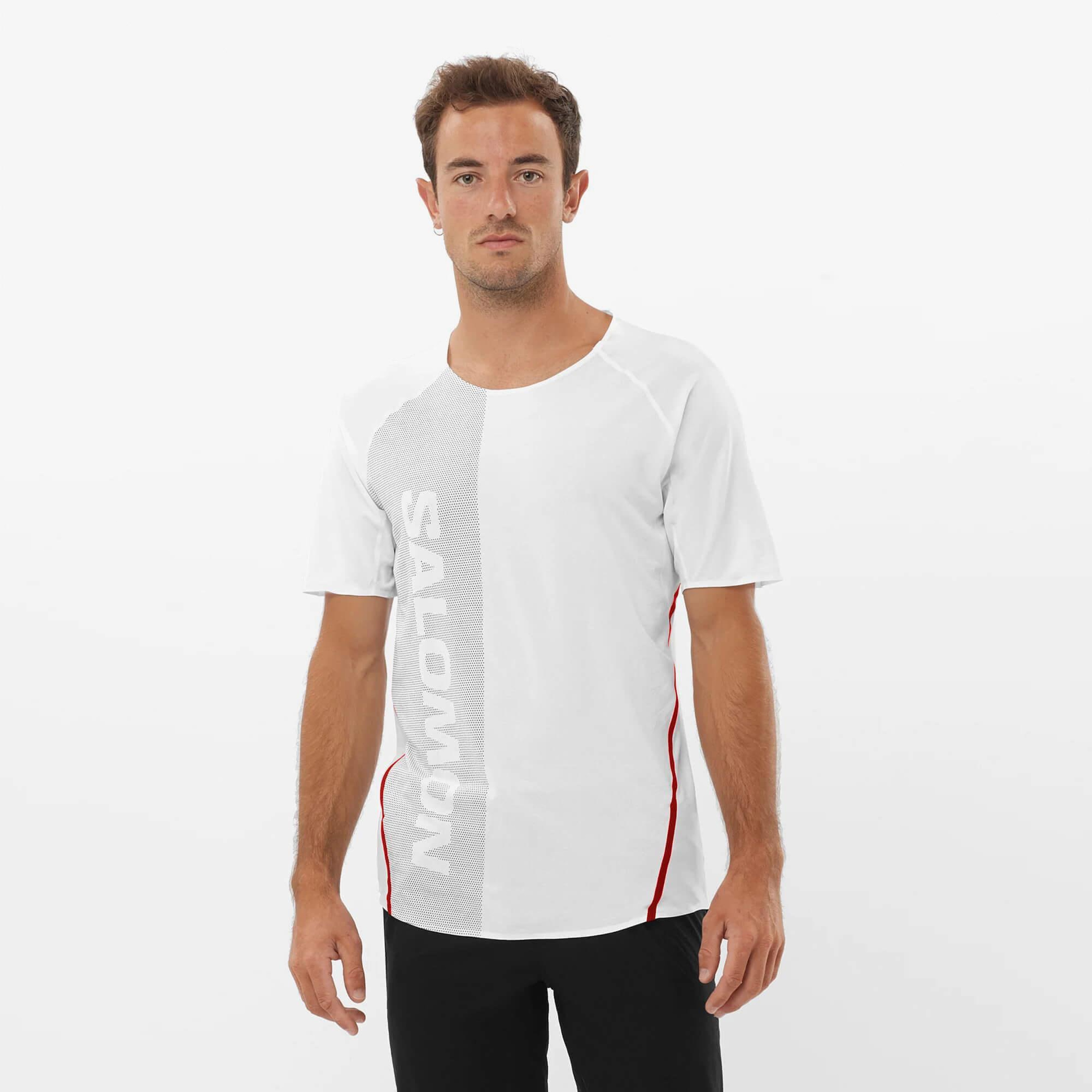 Salomon S/Lab Speed Erkek Beyaz T-Shirt
