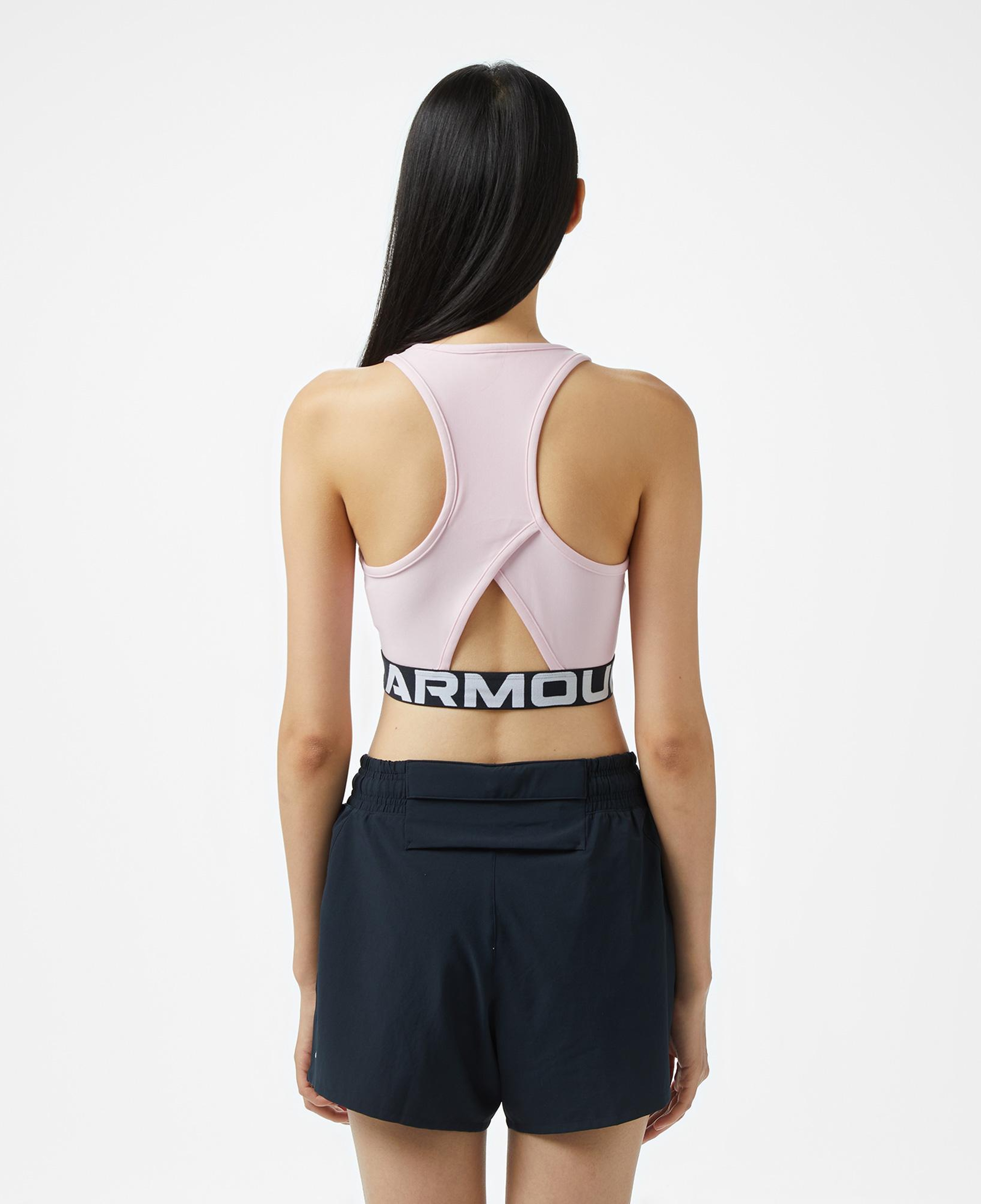 Under Armour Heatgear Rib Kadın Pembe Antrenman Atlet