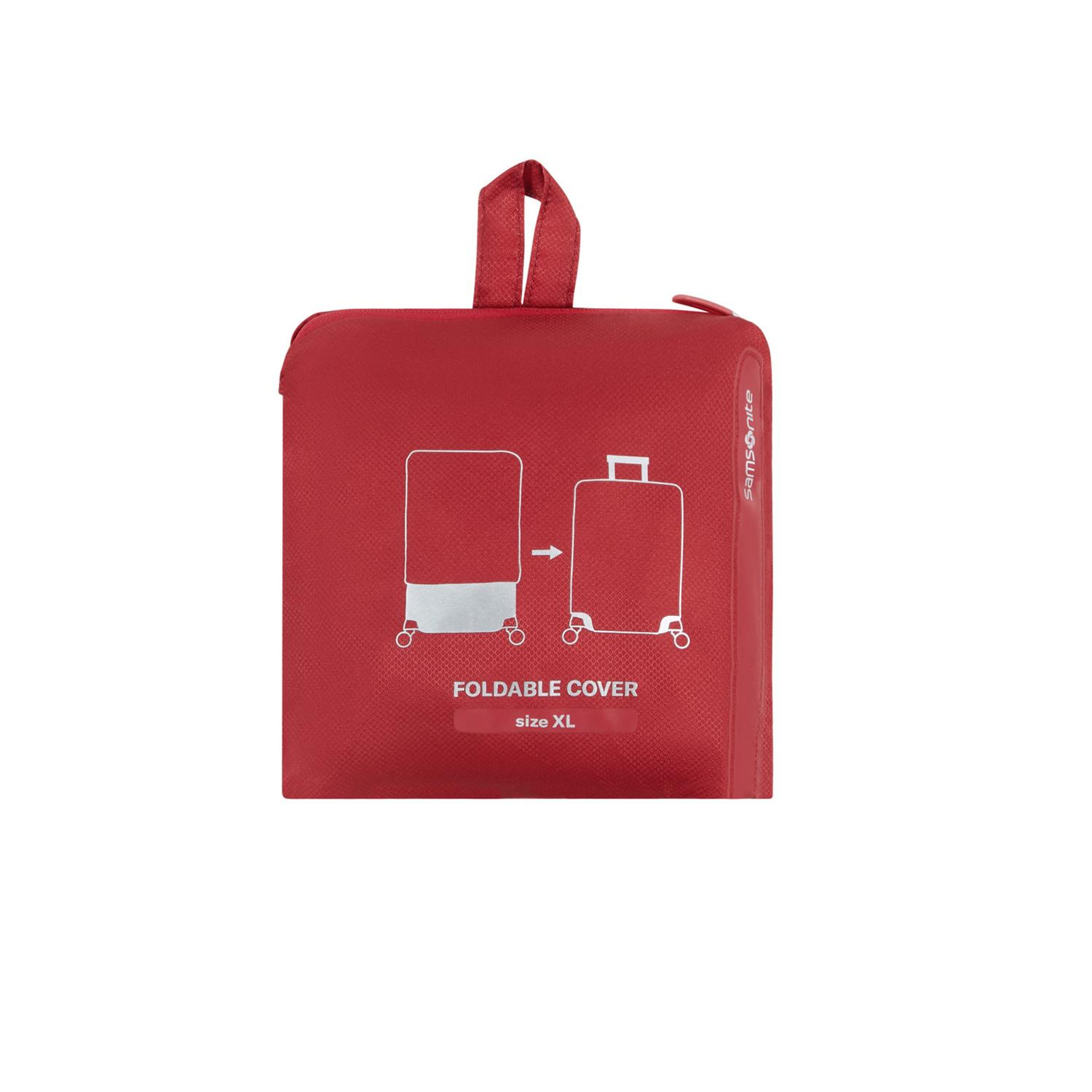 Samsonite Kırmızı Ta Revolution Valiz Kılıfı (XL)