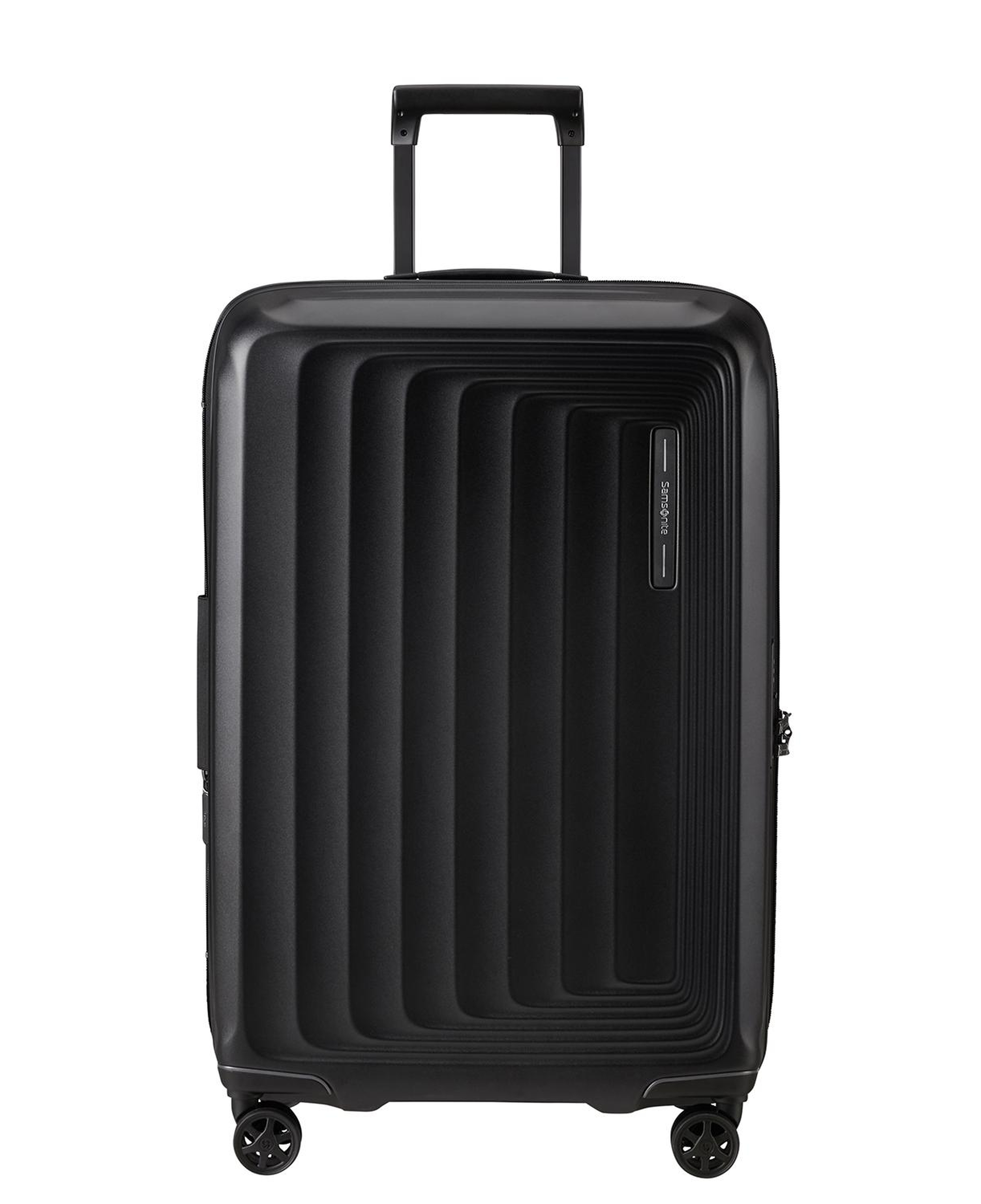 Samsonite Siyah Spinner Nuon Körüklü 4 Tekerlekli 69 cm Orta Boy Valiz