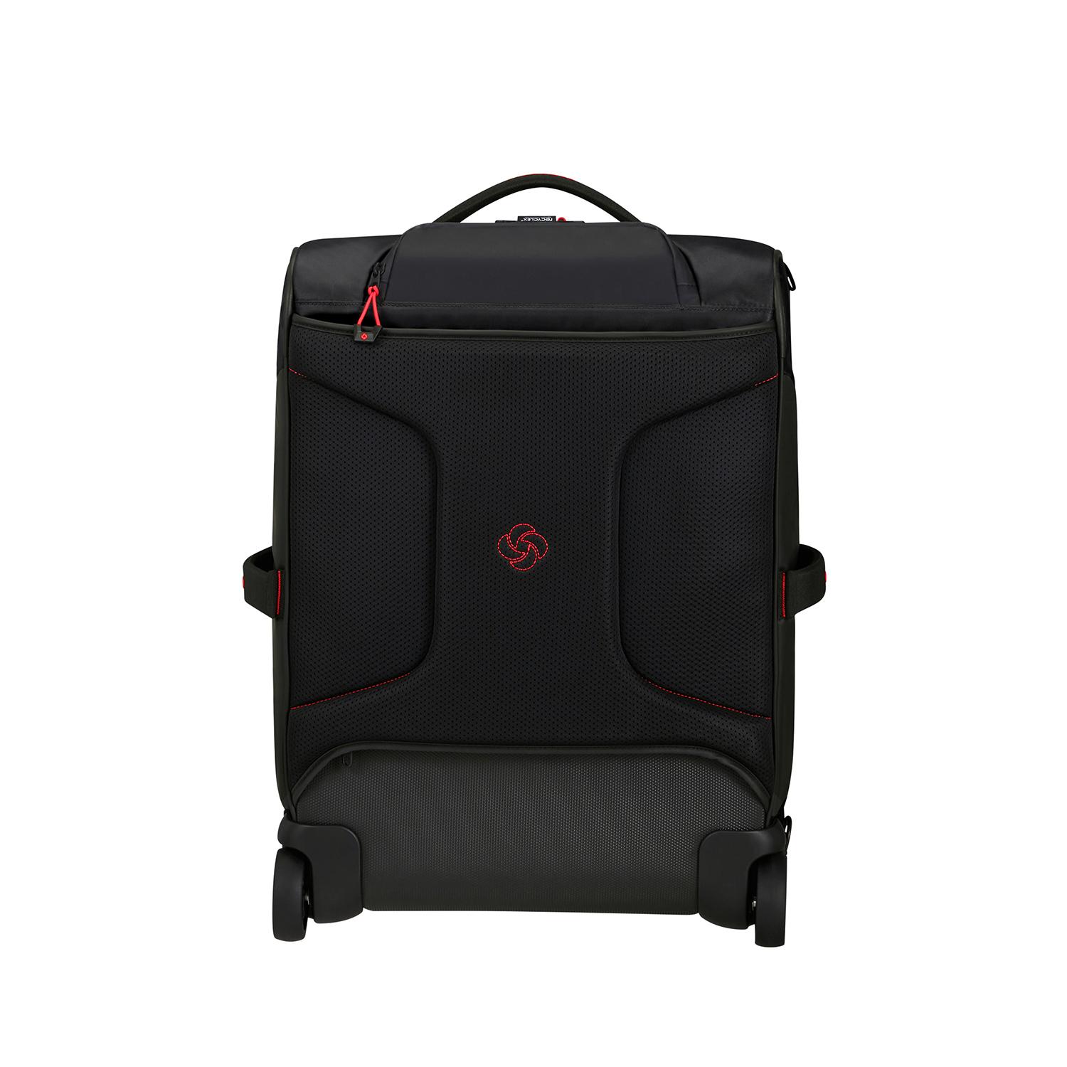 Samsonite Siyah Ecodiver - 2 Tekerlekli Duffle 55 cm Kabin Boy Valiz 15.6"