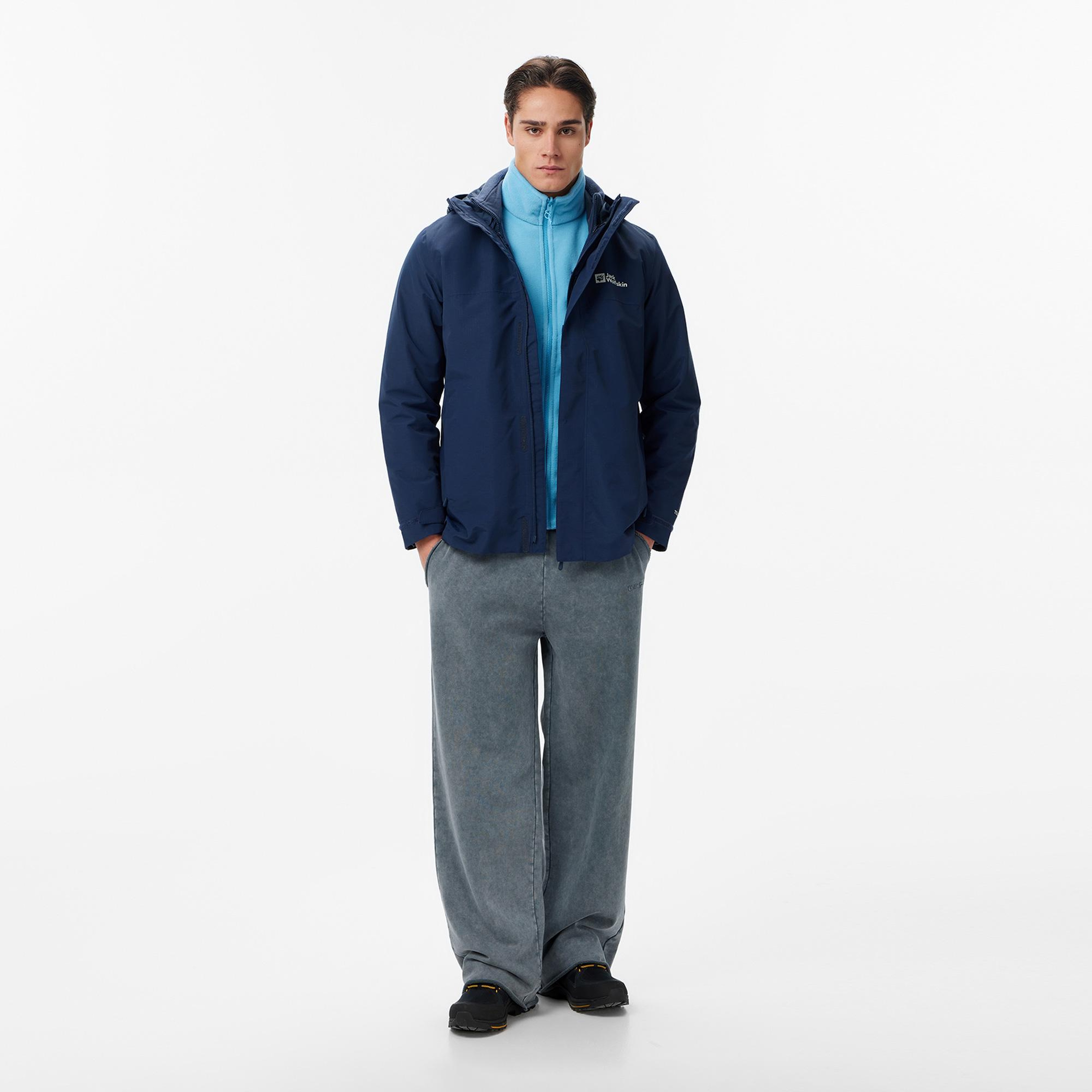 Jack Wolfskin Texapore 3İn1 Erkek Lacivert Ceket