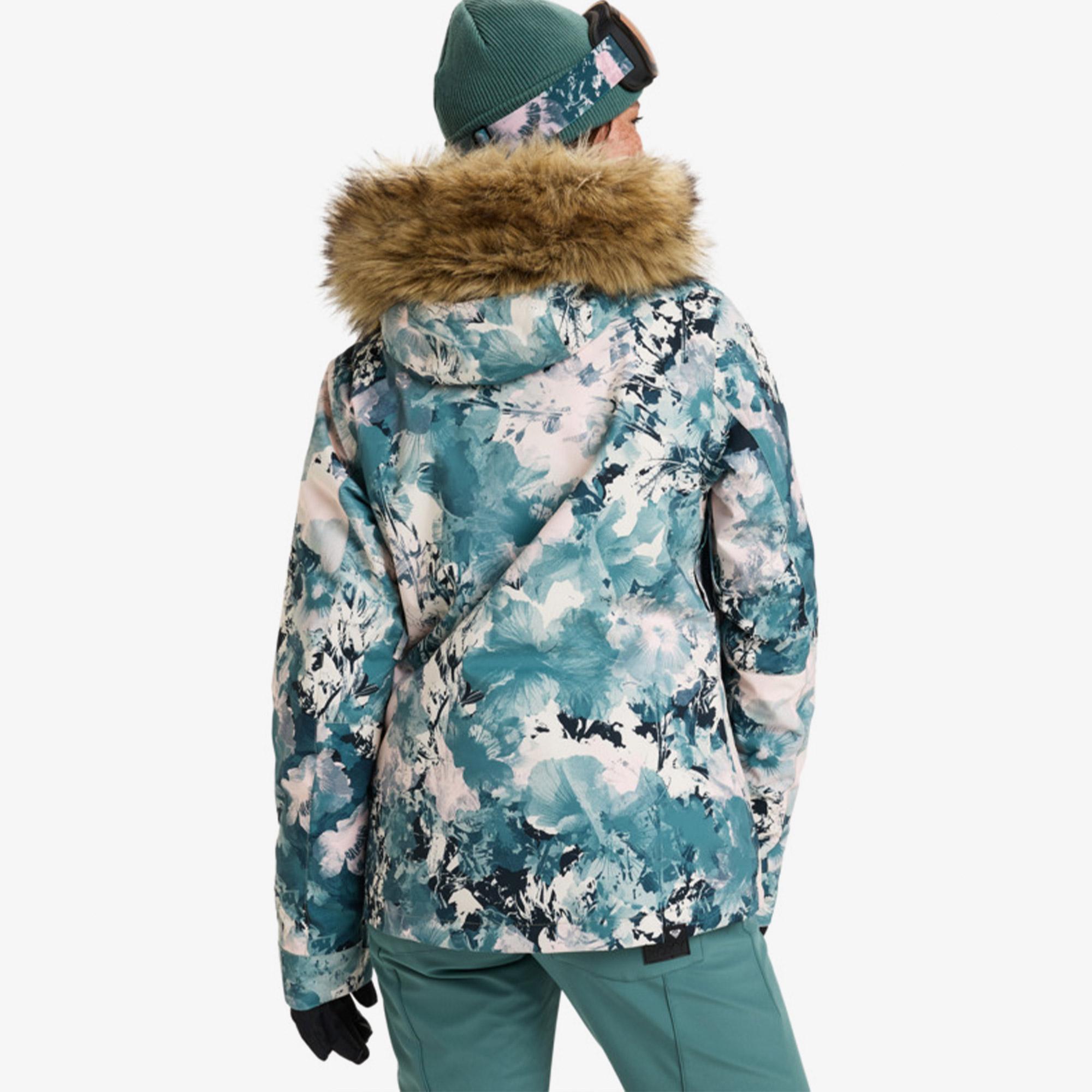 Roxy Jet Ski Kadın Renkli Kayak Montu