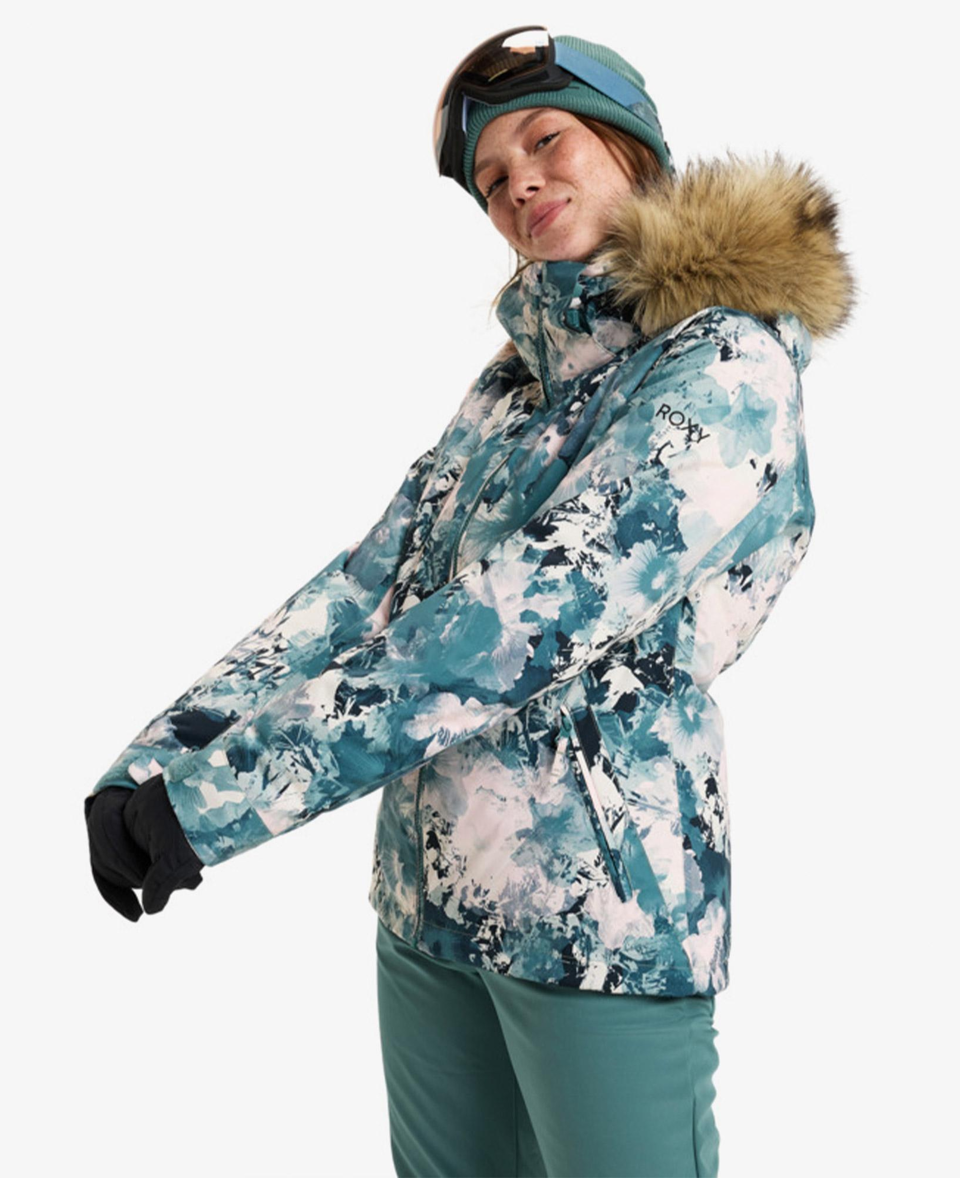 Roxy Jet Ski Kadın Renkli Kayak Montu