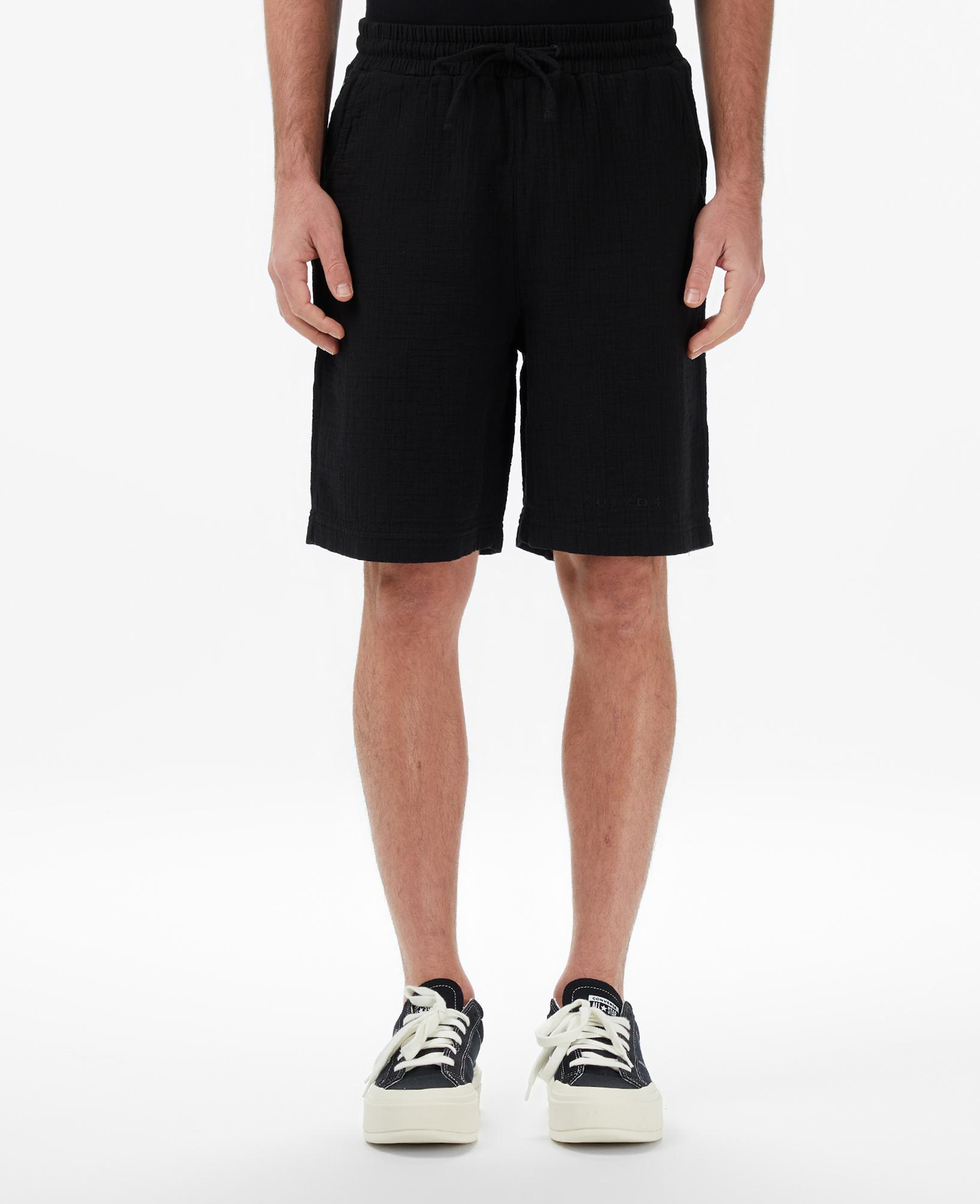 UNITED4 Regular Fit Erkek Siyah Şort