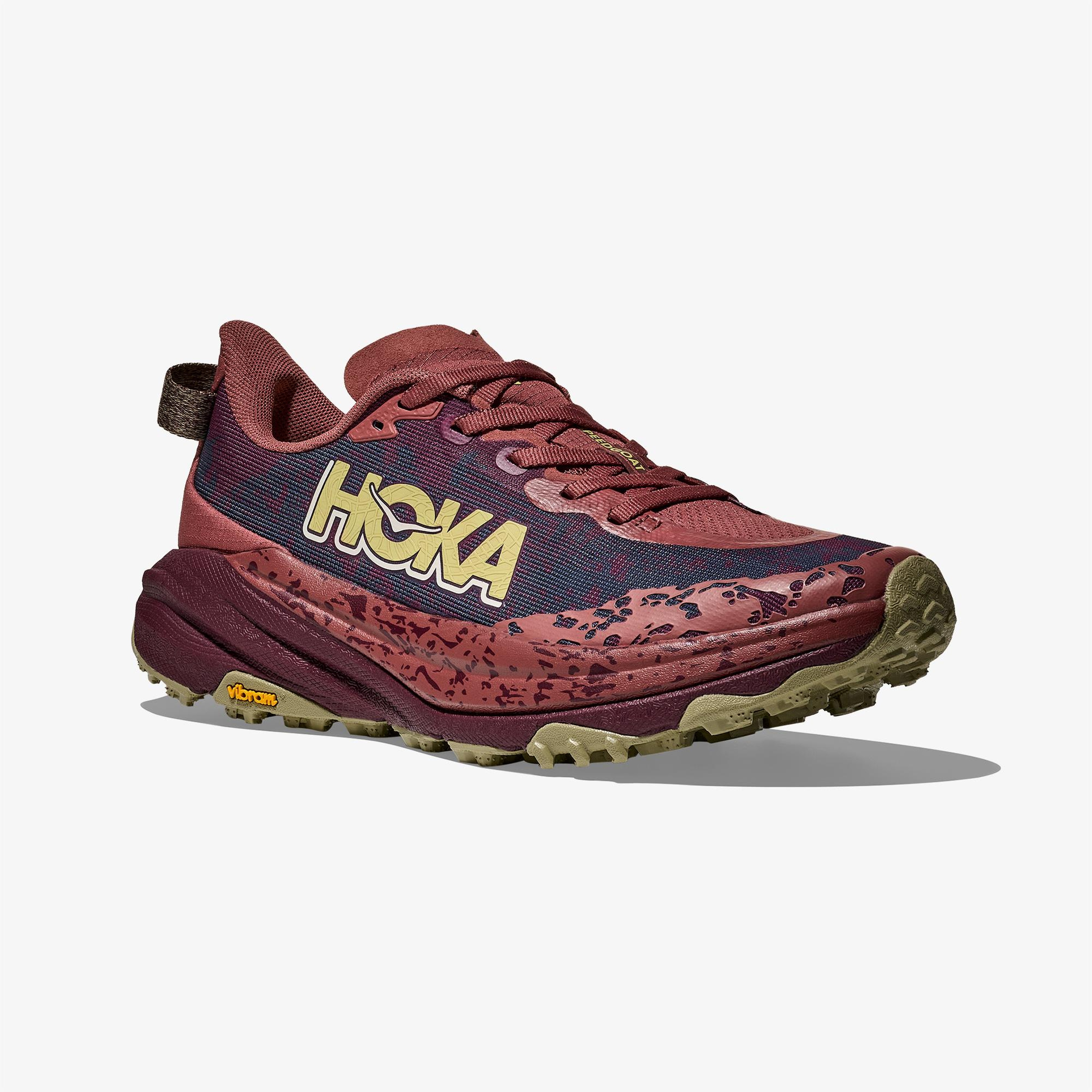 Hoka Speedgoat 6 Kadın Bordo Koşu Ayakkabısı