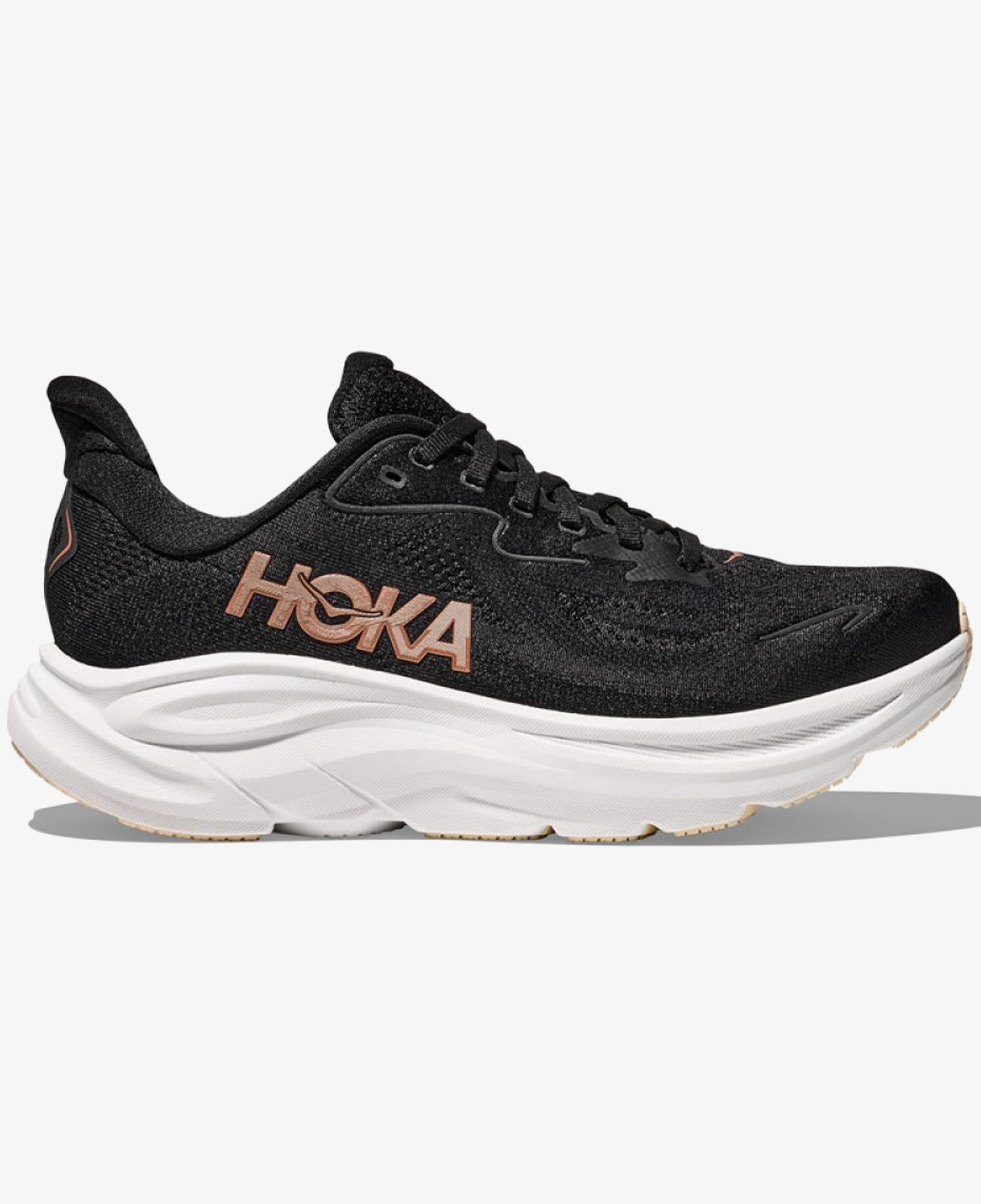 Hoka Clifton 10 Kadın Siyah Yol Koşu Ayakkabısı