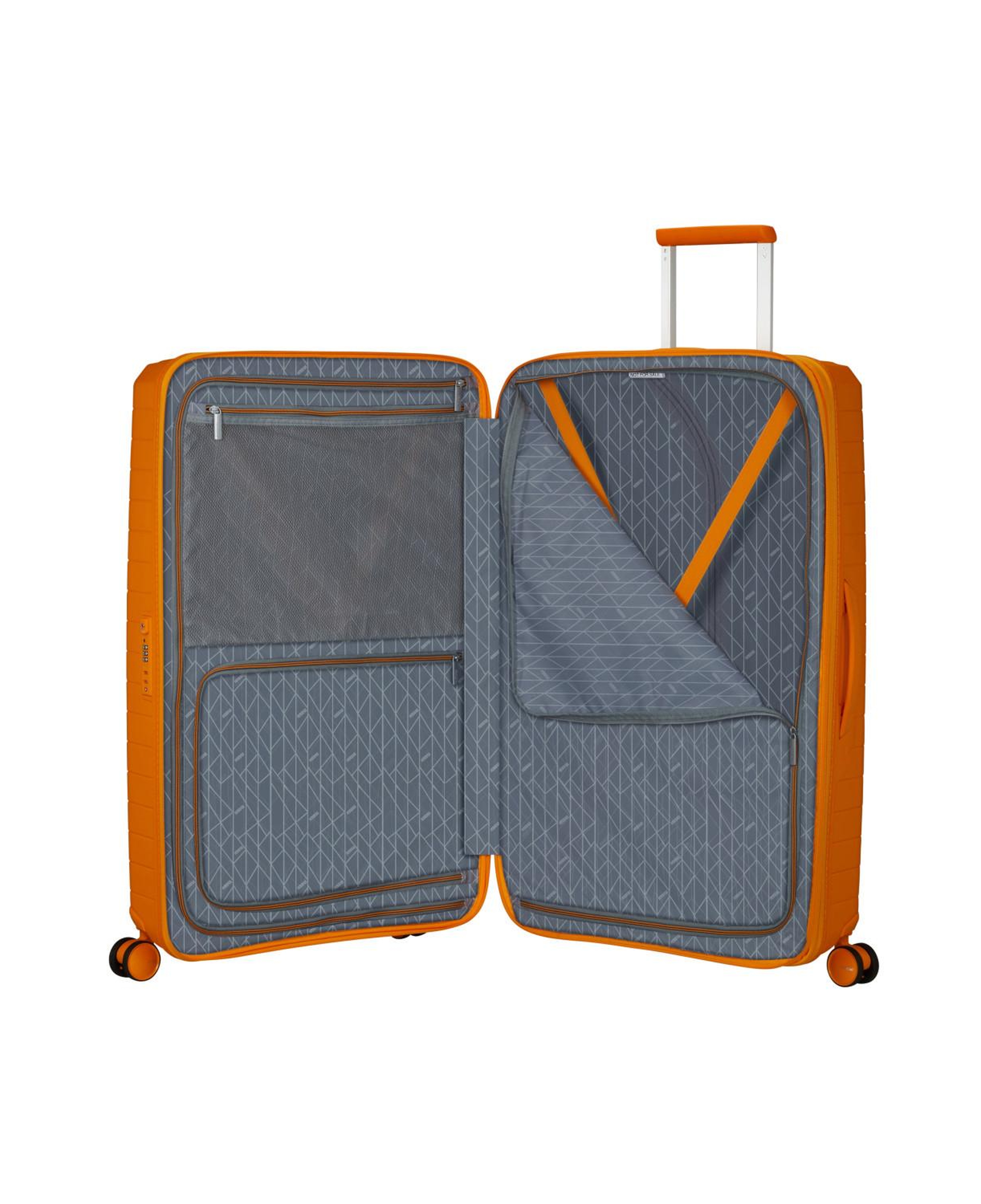American Tourister Turuncu Fastforward Spinner Körüklü 79/29 Büyük Boy Valiz