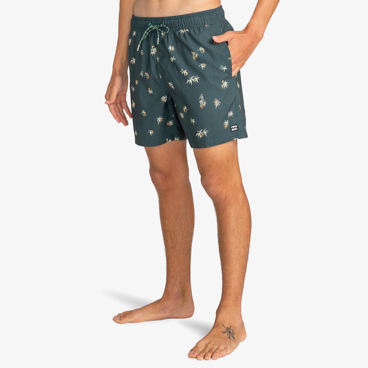 Billabong Wasted Times Layback Erkek Yeşil Deniz Şortu