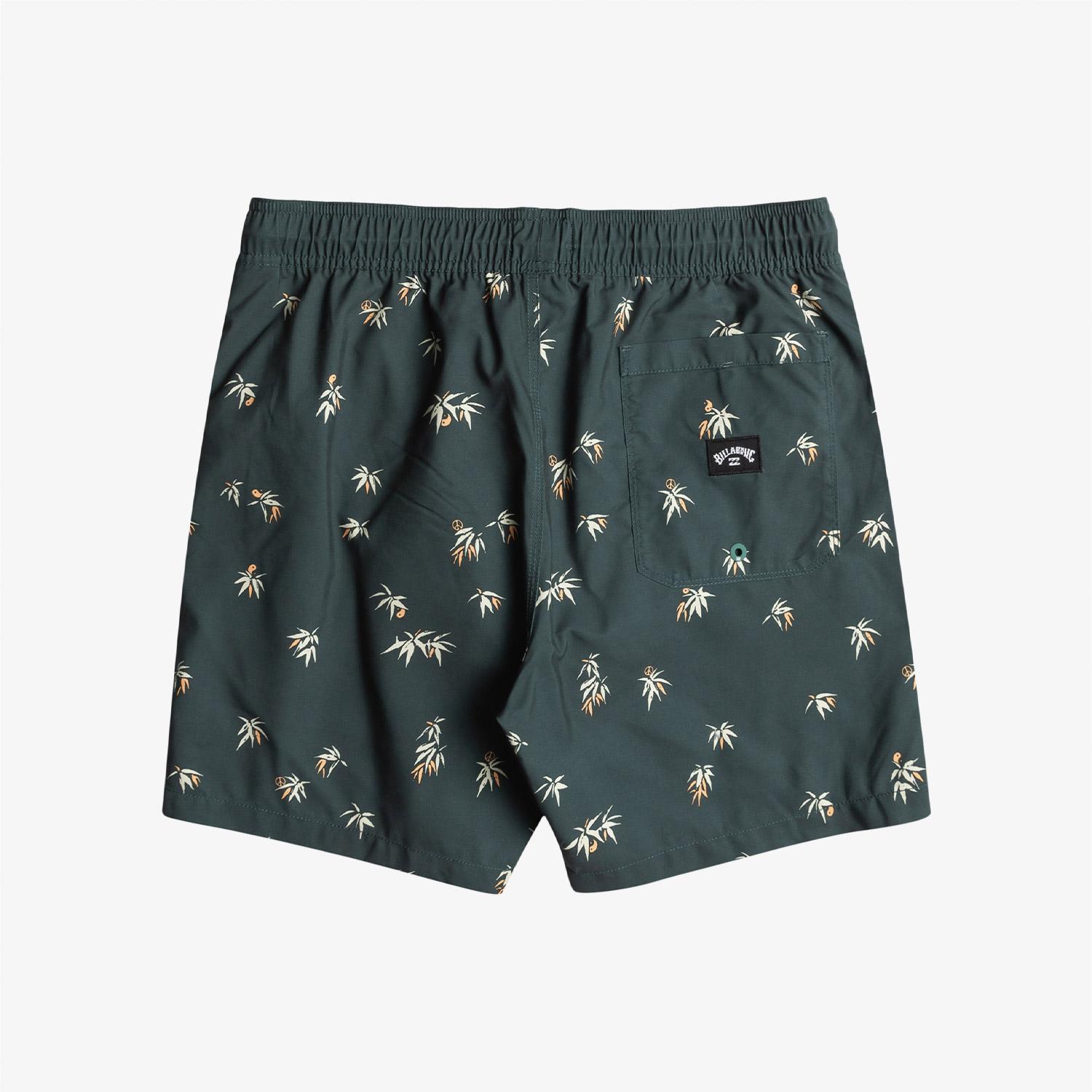 Billabong Wasted Times Layback Erkek Yeşil Deniz Şortu