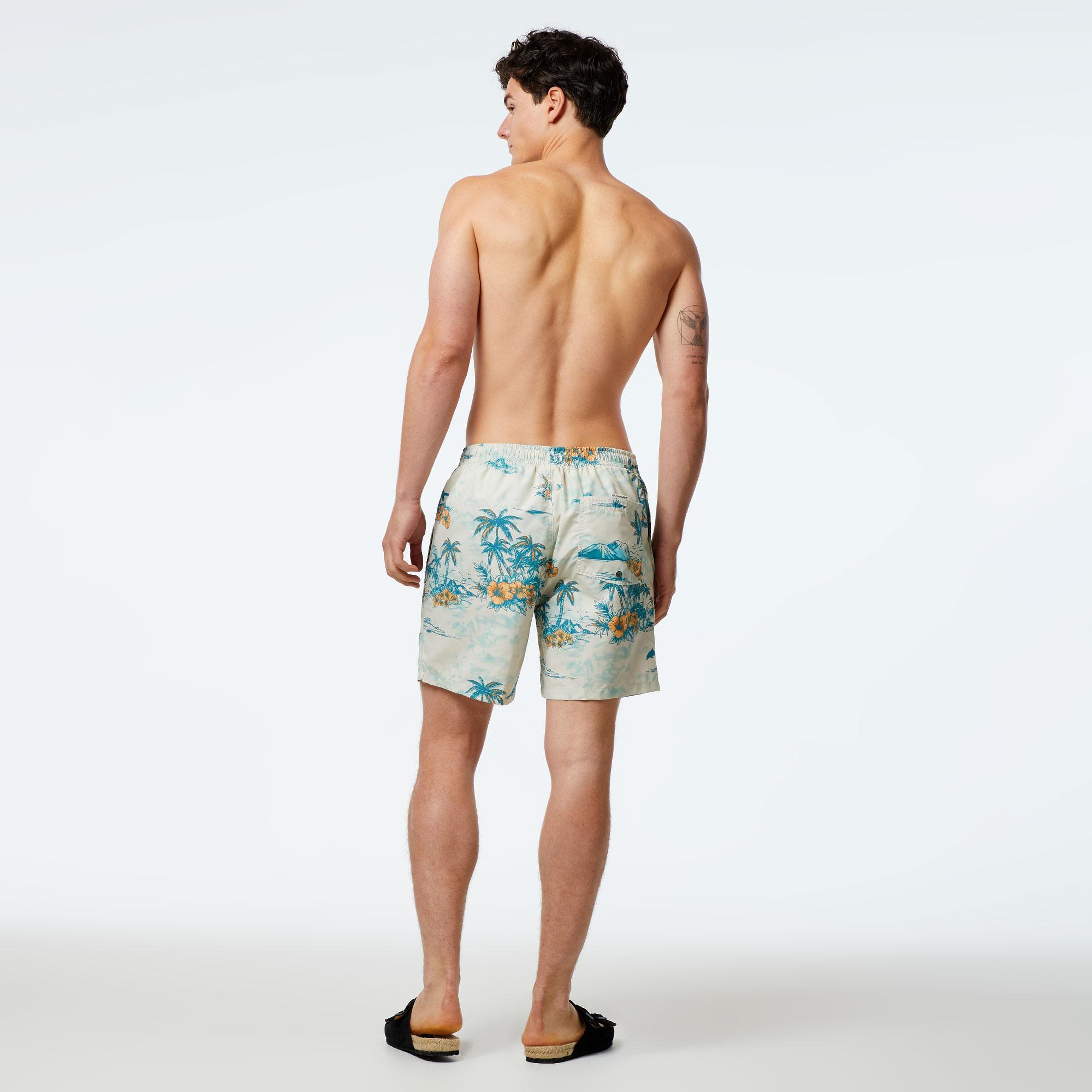 Quiksilver Longmanhill Erkek Beyaz Deniz Şortu