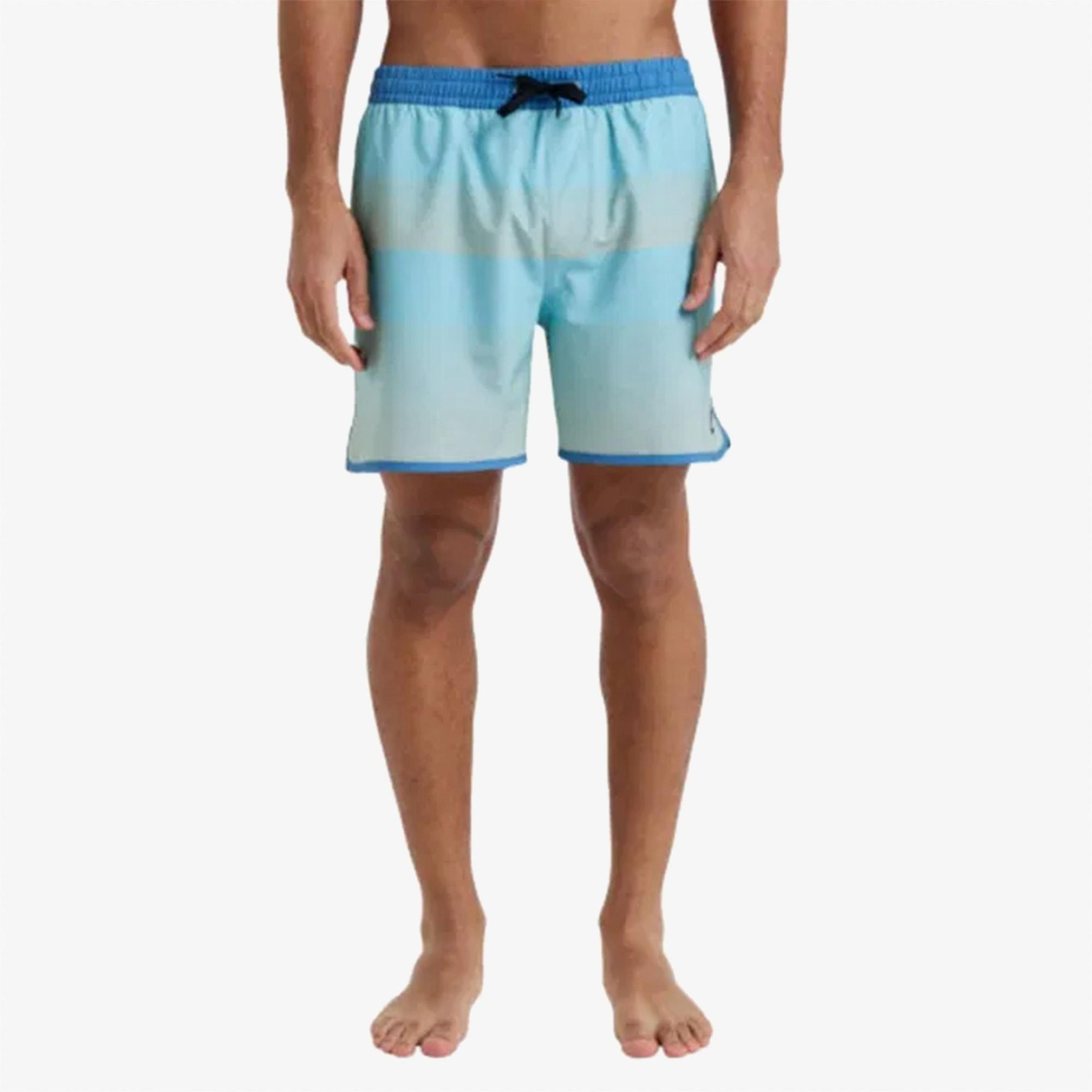 Quiksilver Surfsilk Scallop Volley 16 Erkek Mavi Deniz Şortu