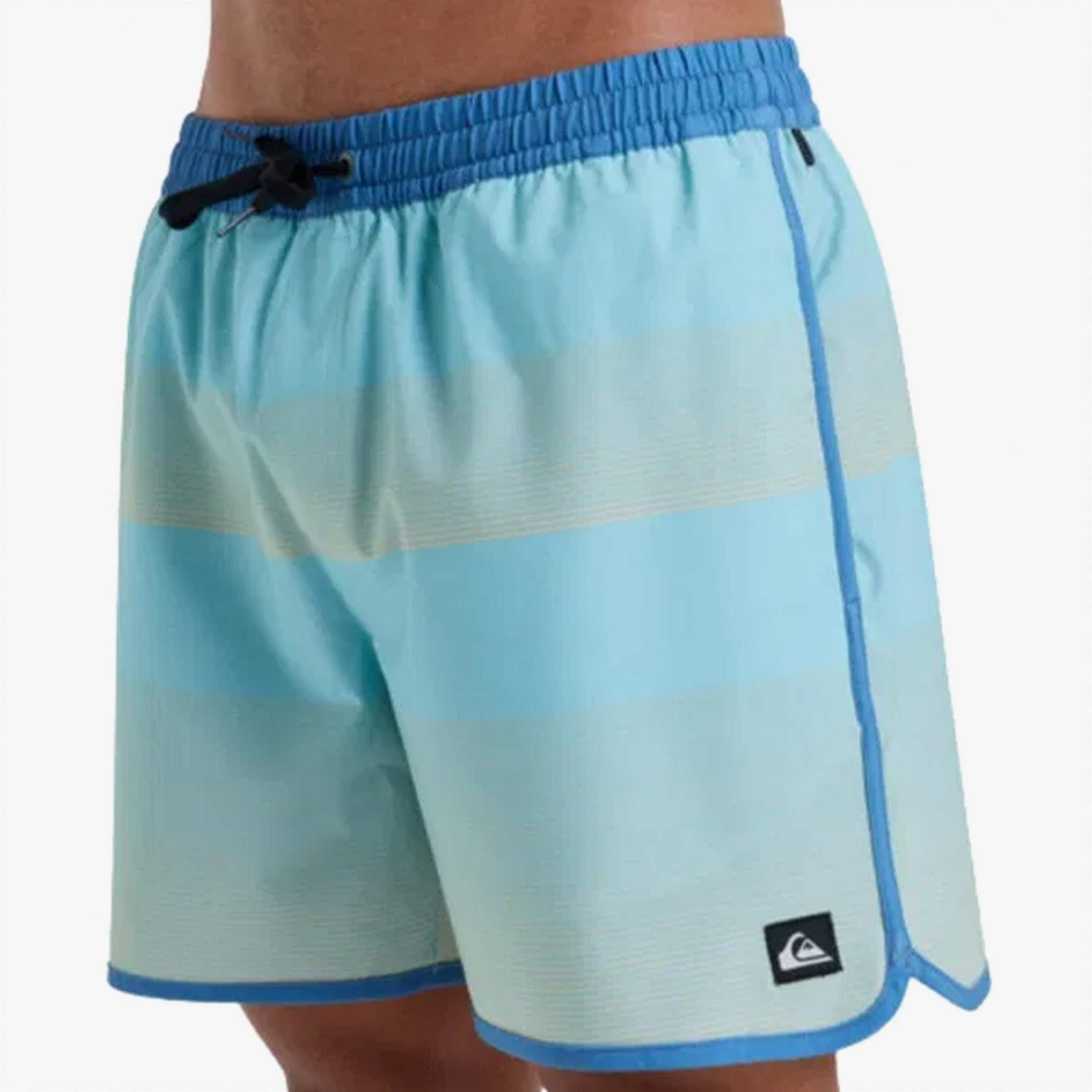 Quiksilver Surfsilk Scallop Volley 16 Erkek Mavi Deniz Şortu