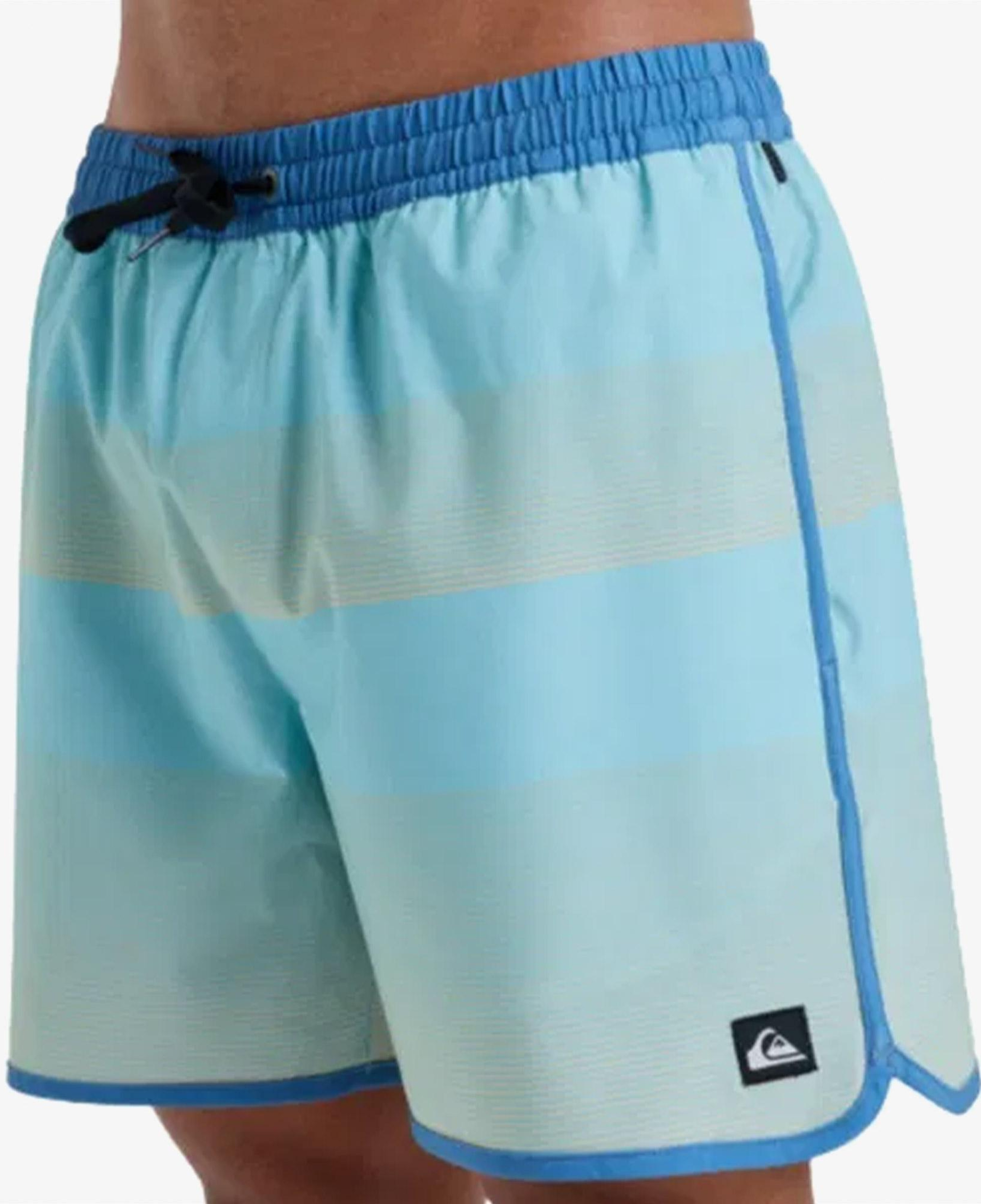 Quiksilver Surfsilk Scallop Volley 16 Erkek Mavi Deniz Şortu