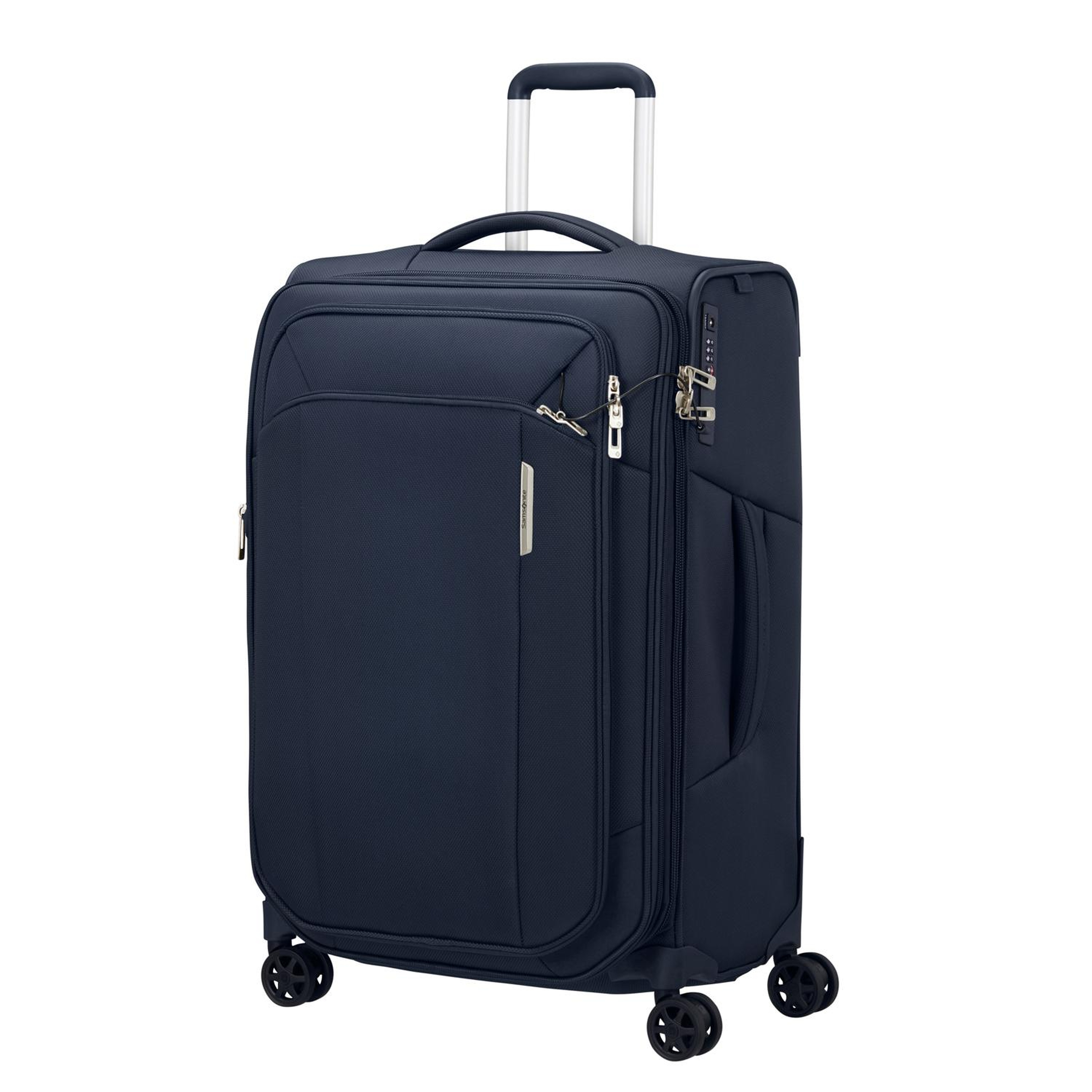 Samsonite Lacivert Respark Spinner - Körüklü 67/24 Orta Boy Valiz