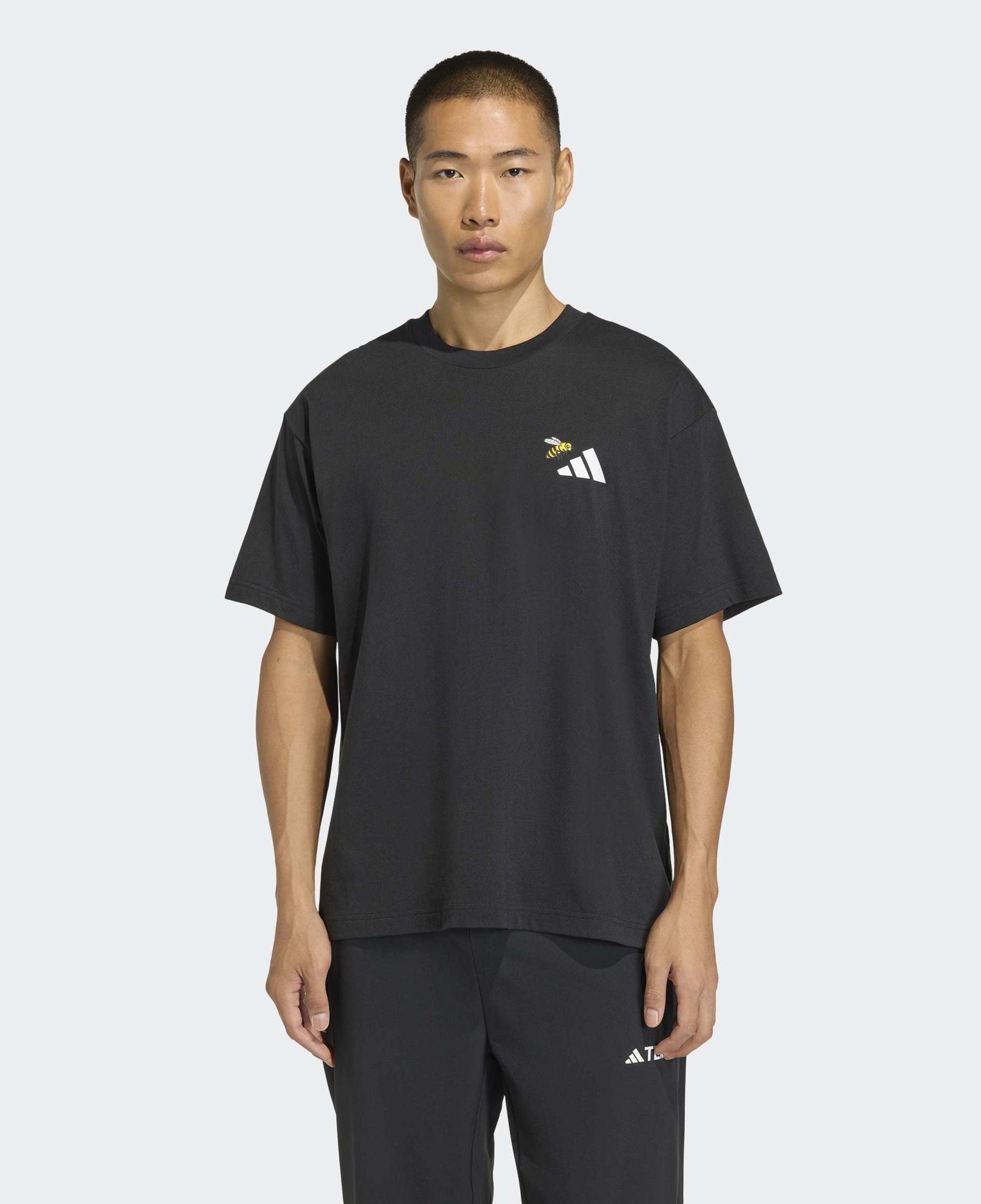 adidas Nature Yürüyüş Erkek Siyah T-Shirt