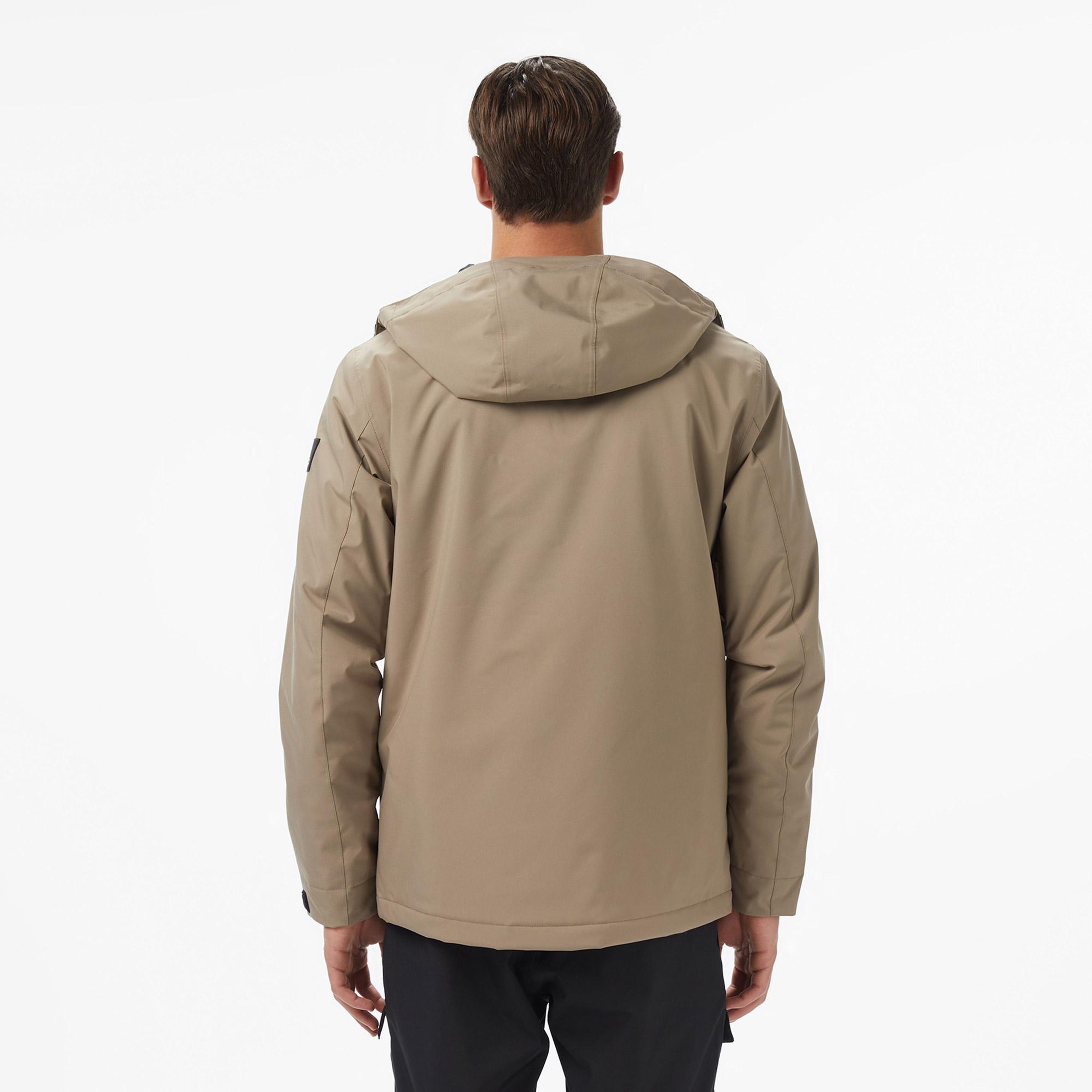 Quiksilver Sycamore Solid 20K Erkek Kahverengi Kayak Montu