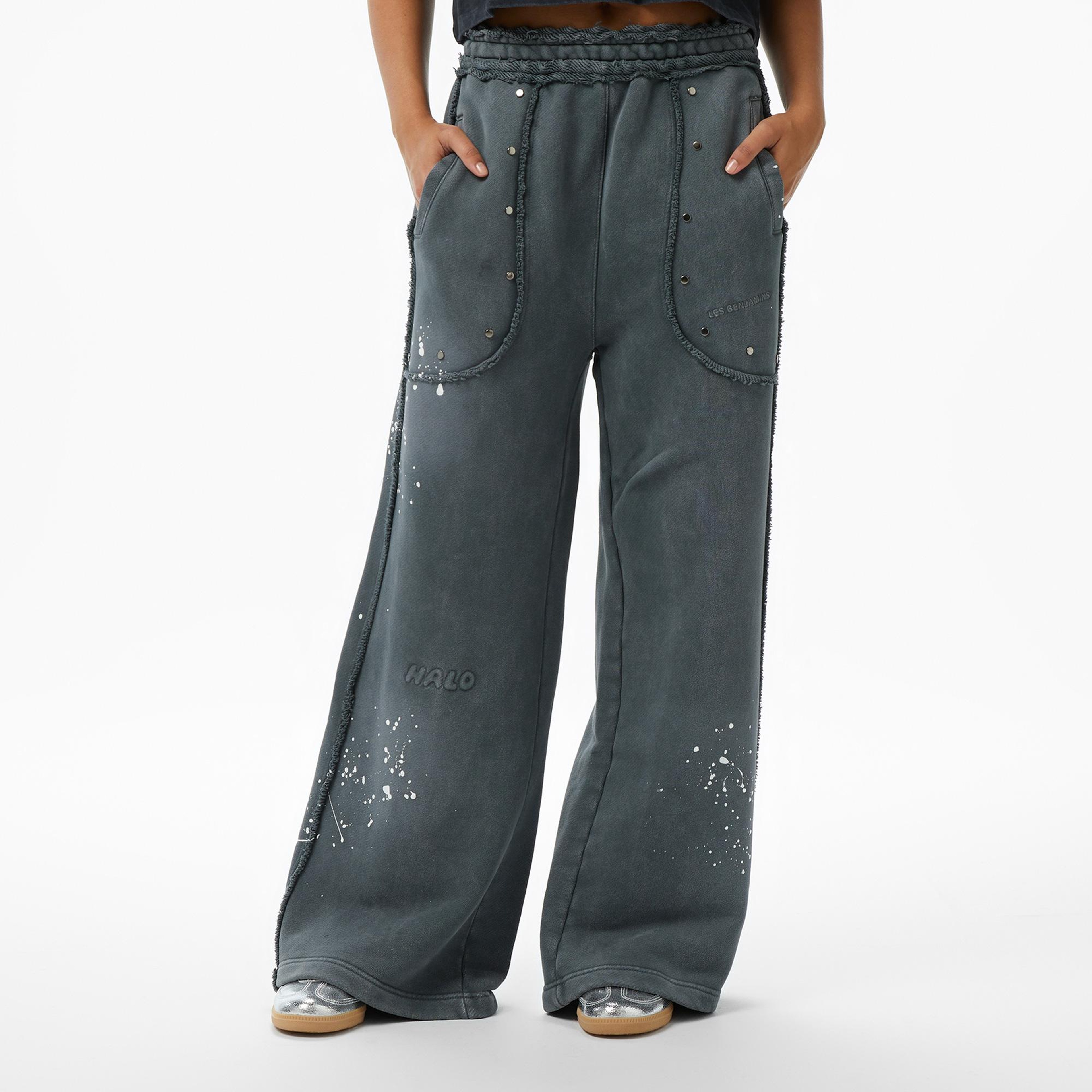 Les Benjamins Essentials Kadın Gri Eşofman Altı