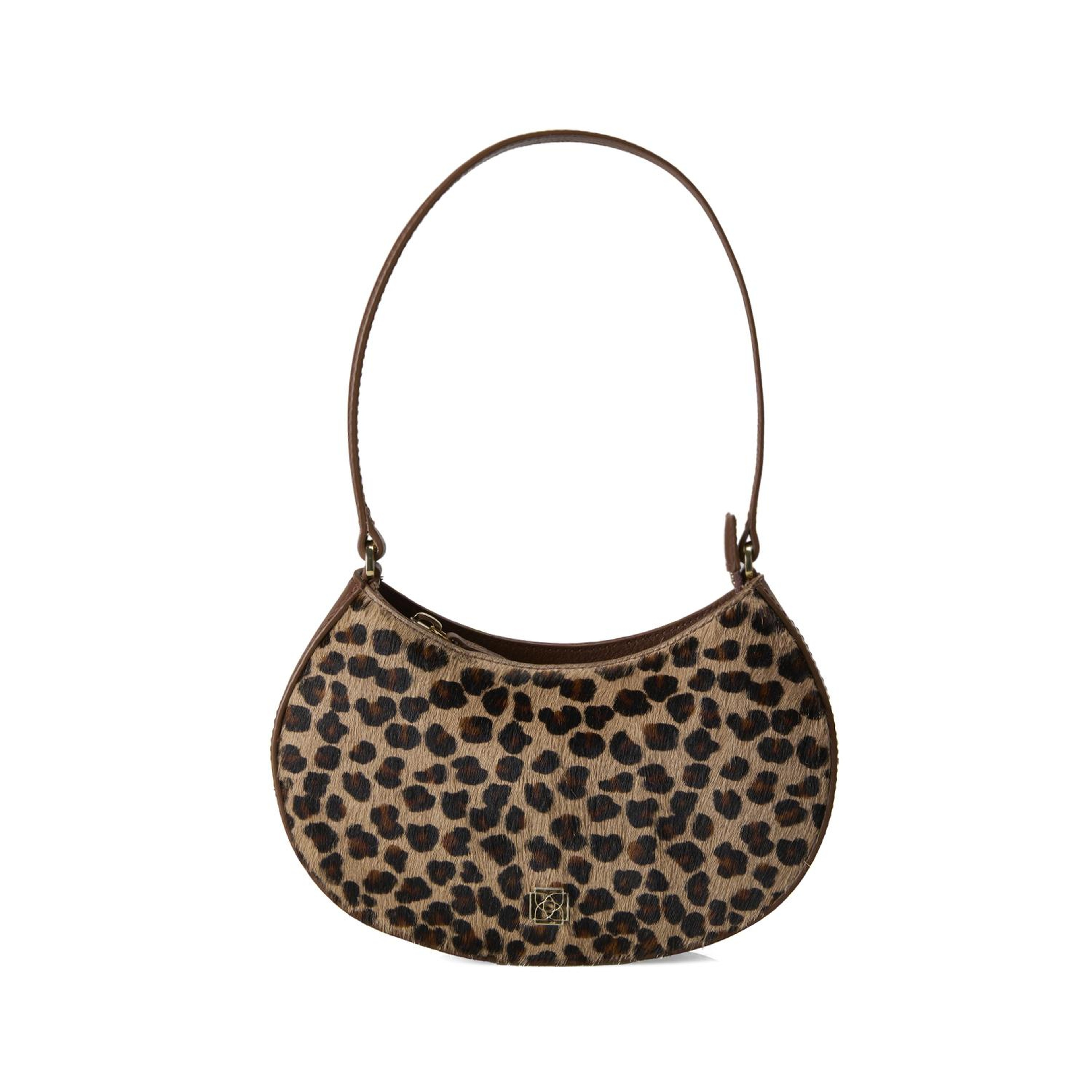 Leana Kahve Leopar Baskılı Kadın Çanta