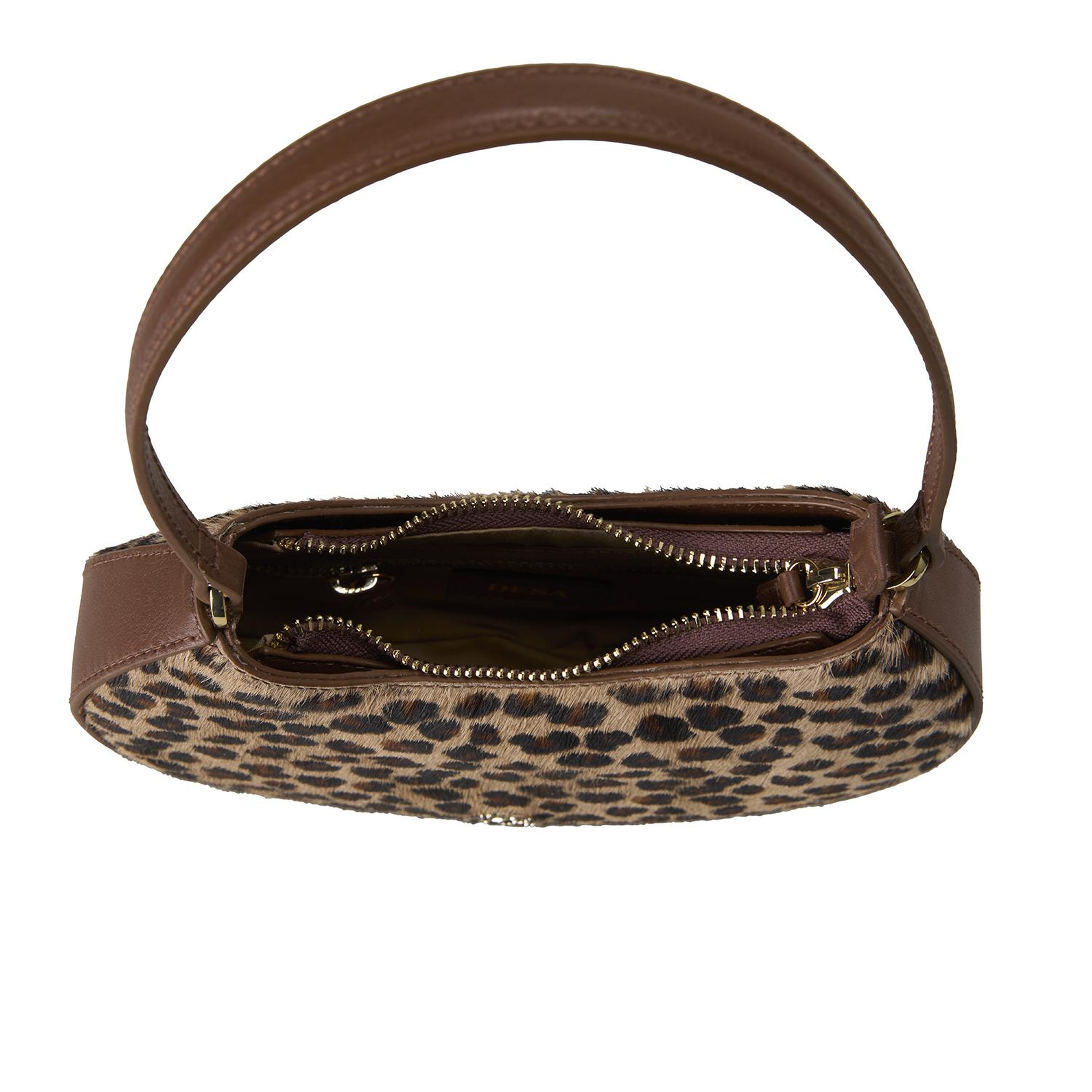 Leana Kahve Leopar Baskılı Kadın Çanta